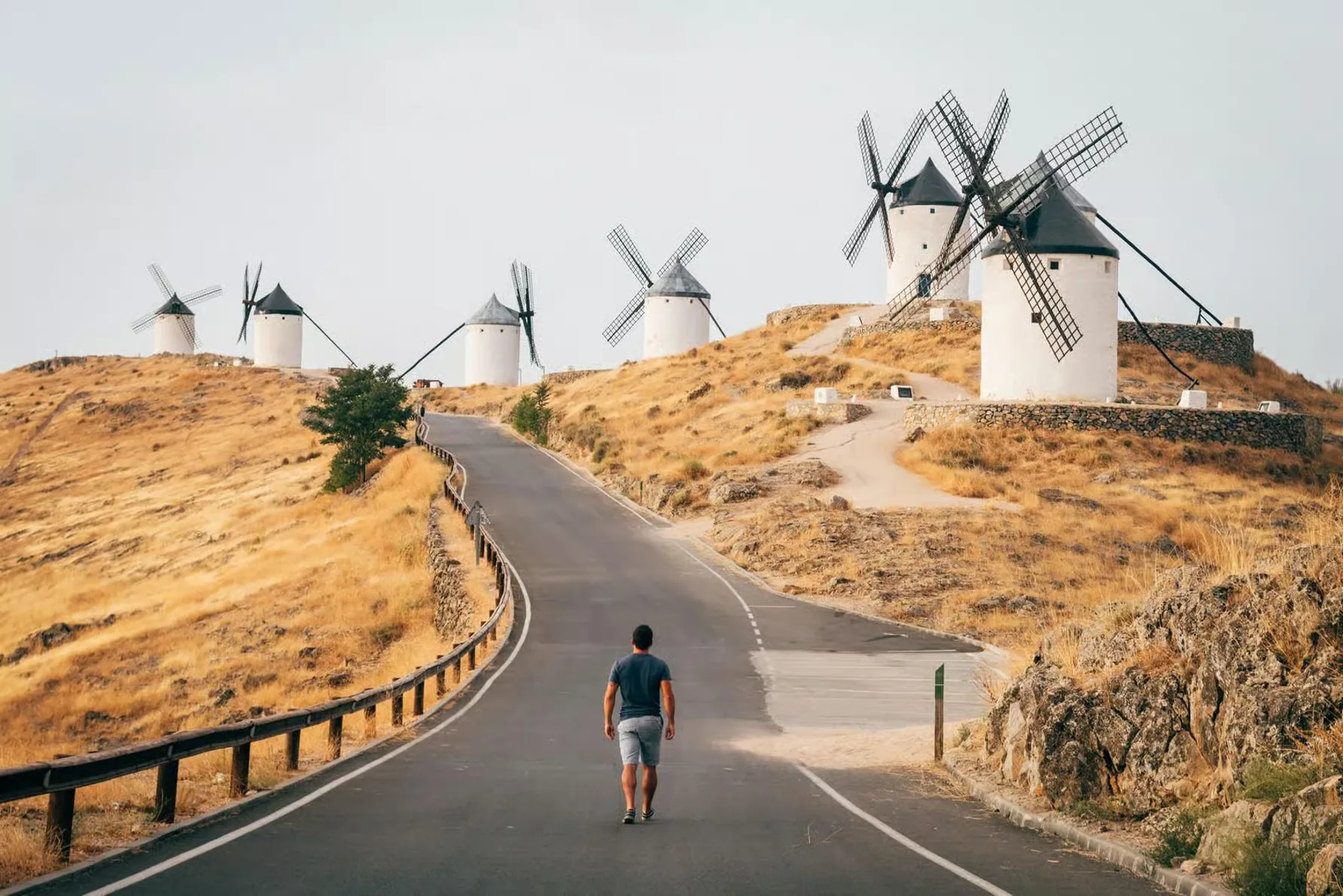 Depuis Madrid : excursion d'une journée à Tolède et aux moulins de Don Quichotte