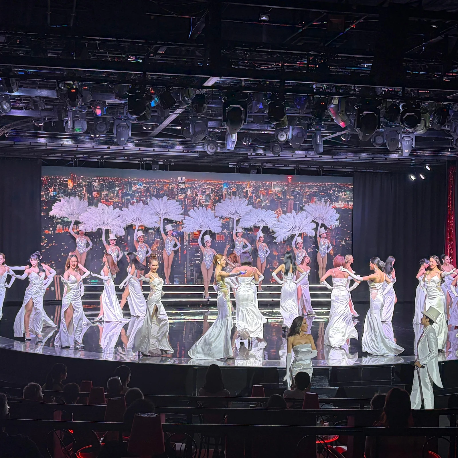 Calypso Cabaret Bangkok with optional Thai dinner