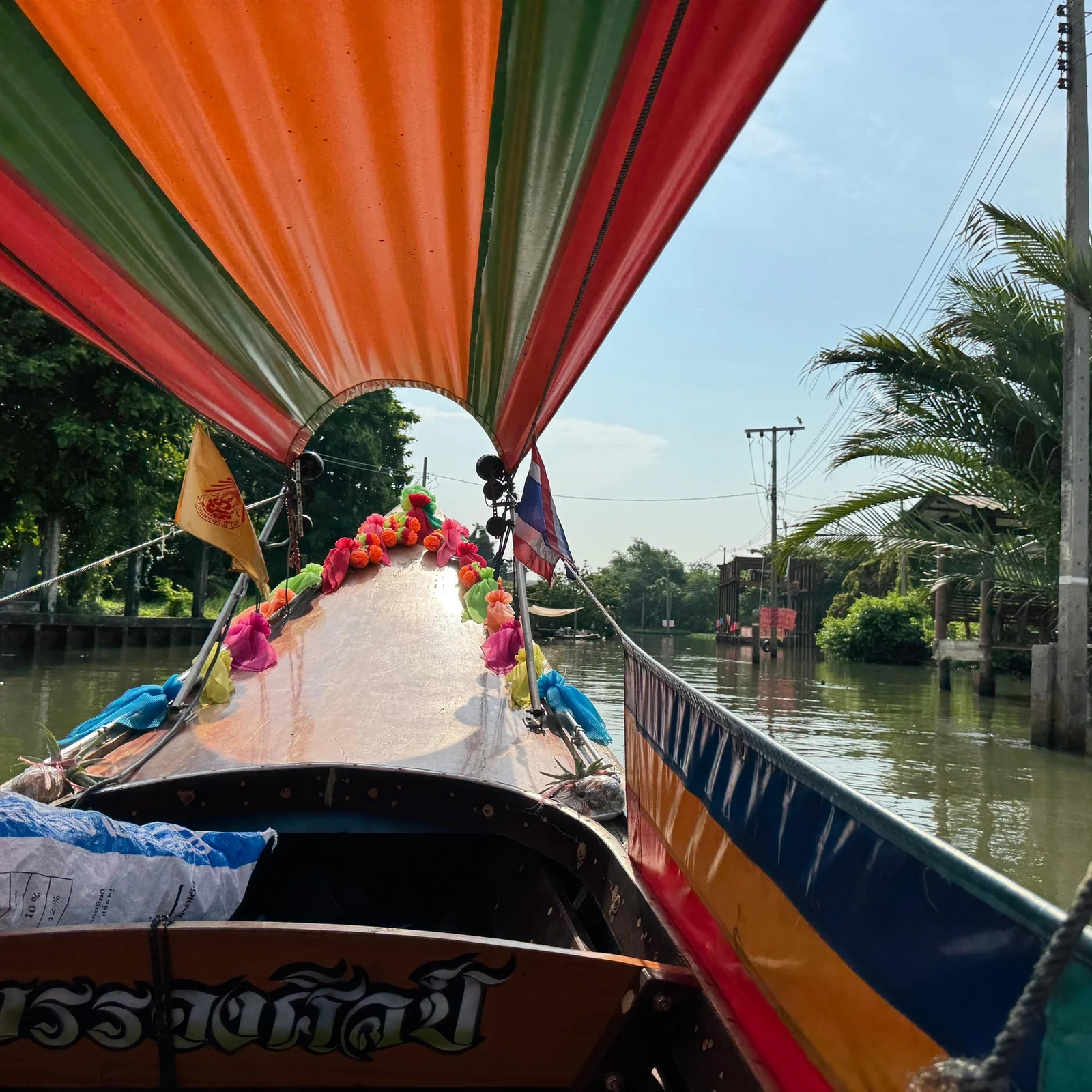 Bangkok Kanaltour mit dem Longtail-Boot zum Big Buddha