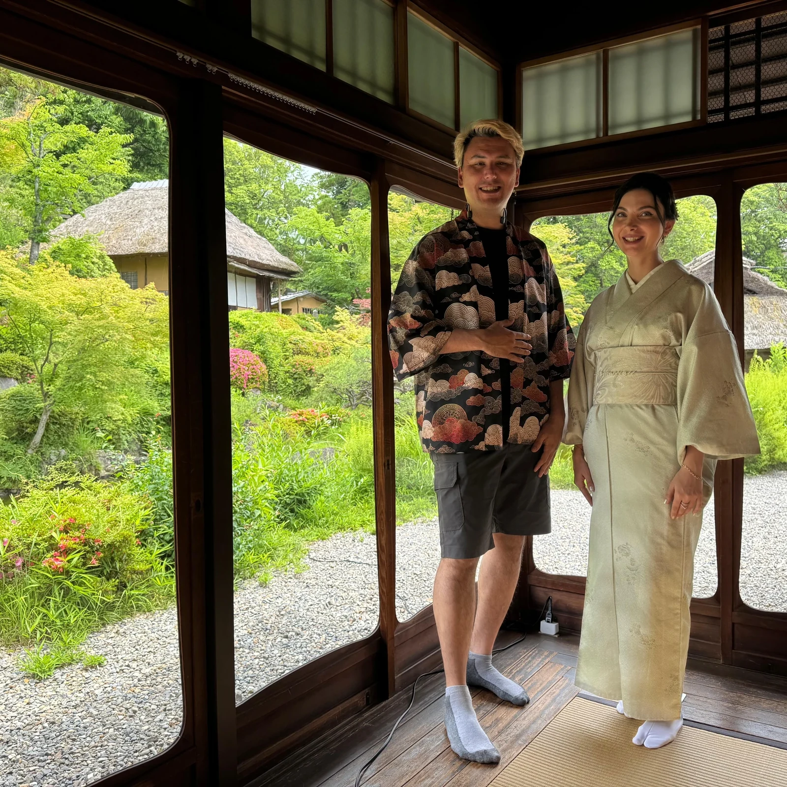Cérémonie du thé à Kyoto près de Kiyomizu-dera