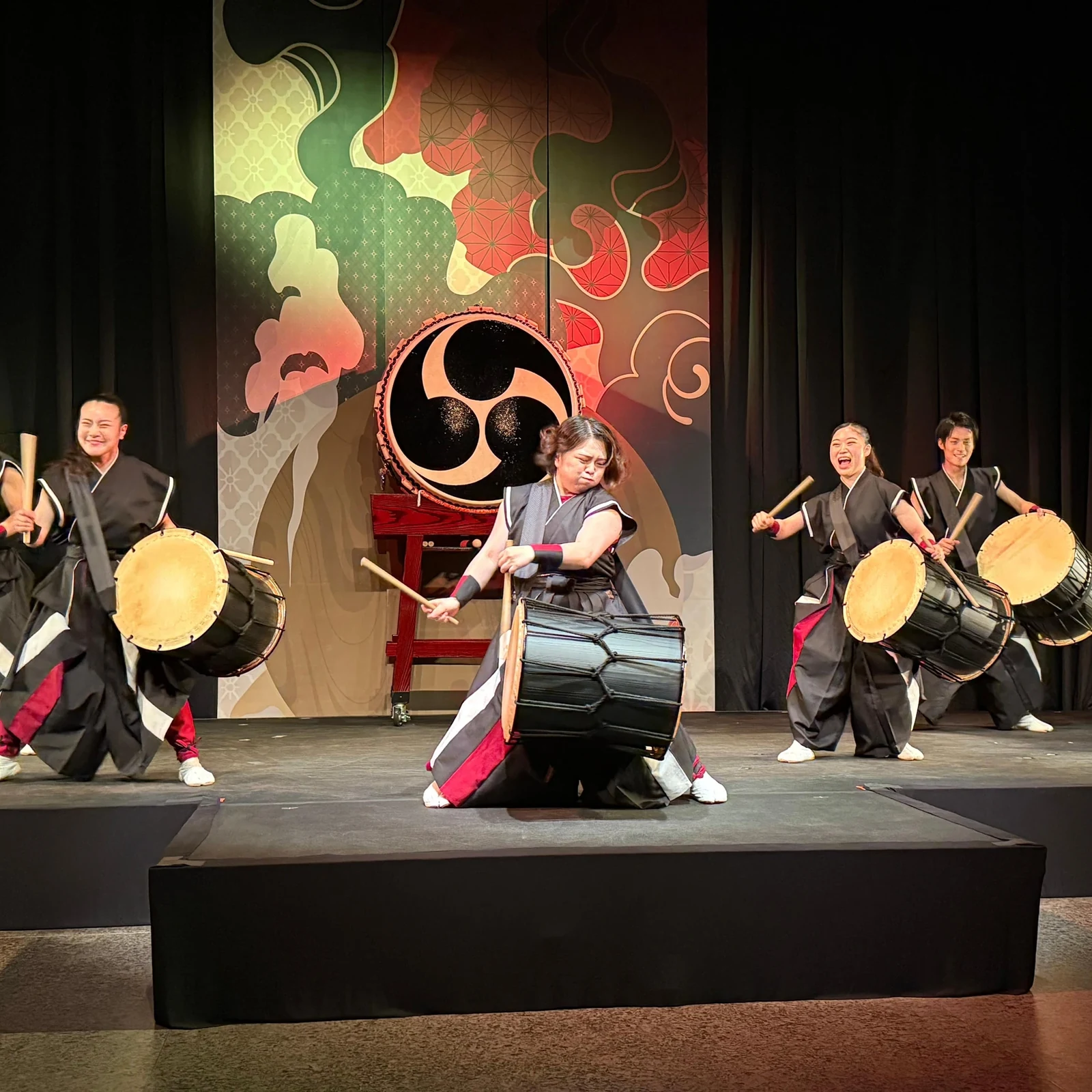 Spectacle de tambours wadaiko à Kyoto