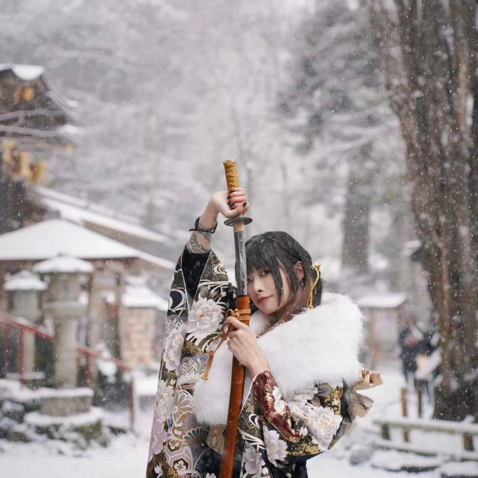 Kyoto kimono photoshoot with private photographer