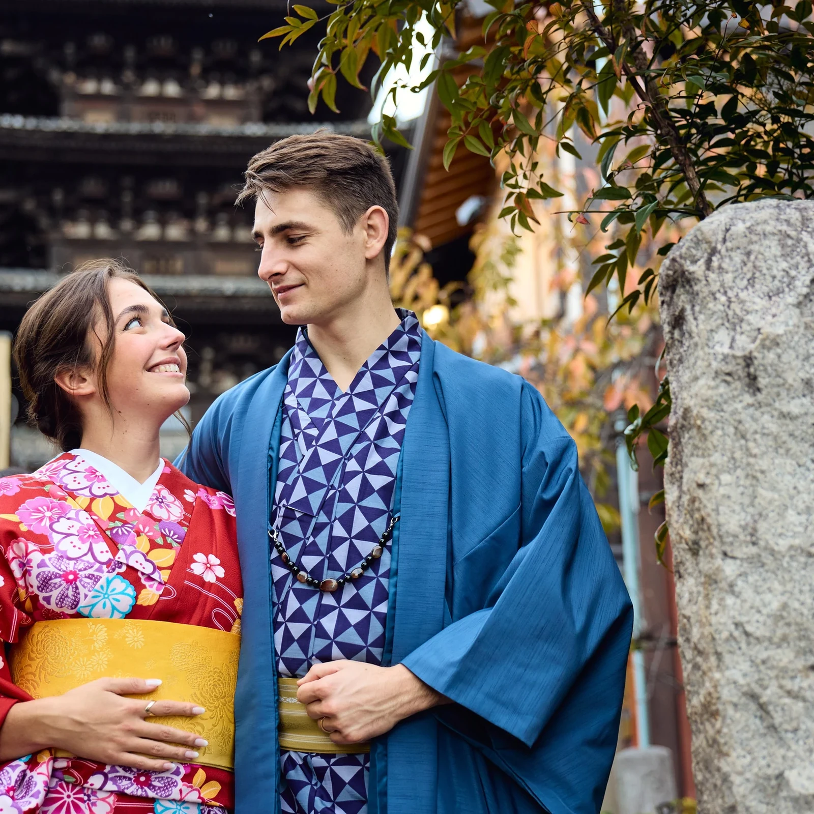 Séance photo en kimono à Kyoto avec photographe professionnel