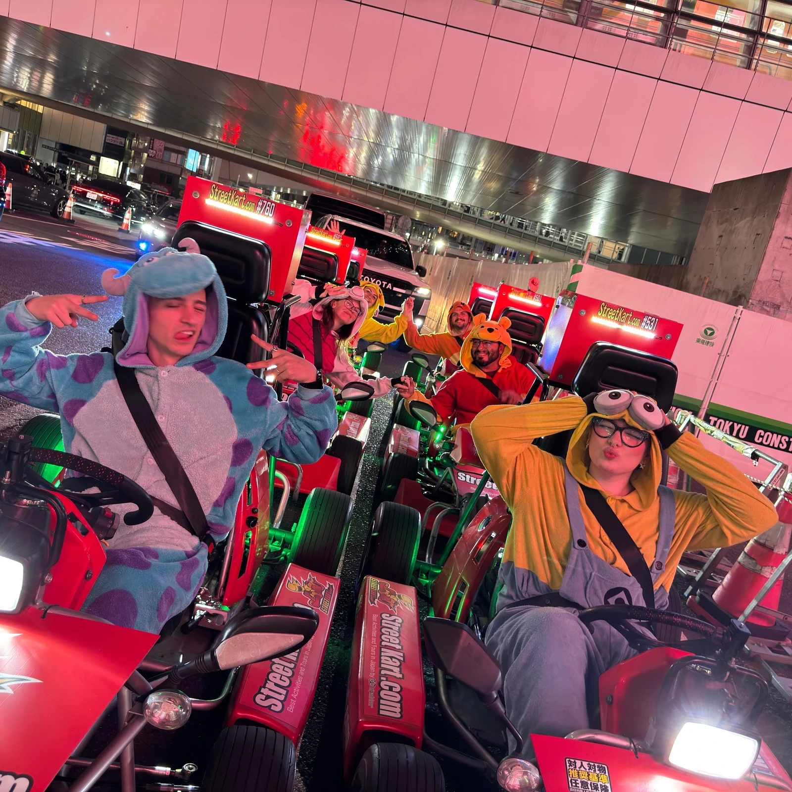Street Kart à Shibuya Tokyo : conduisez un kart sur Shibuya Crossing