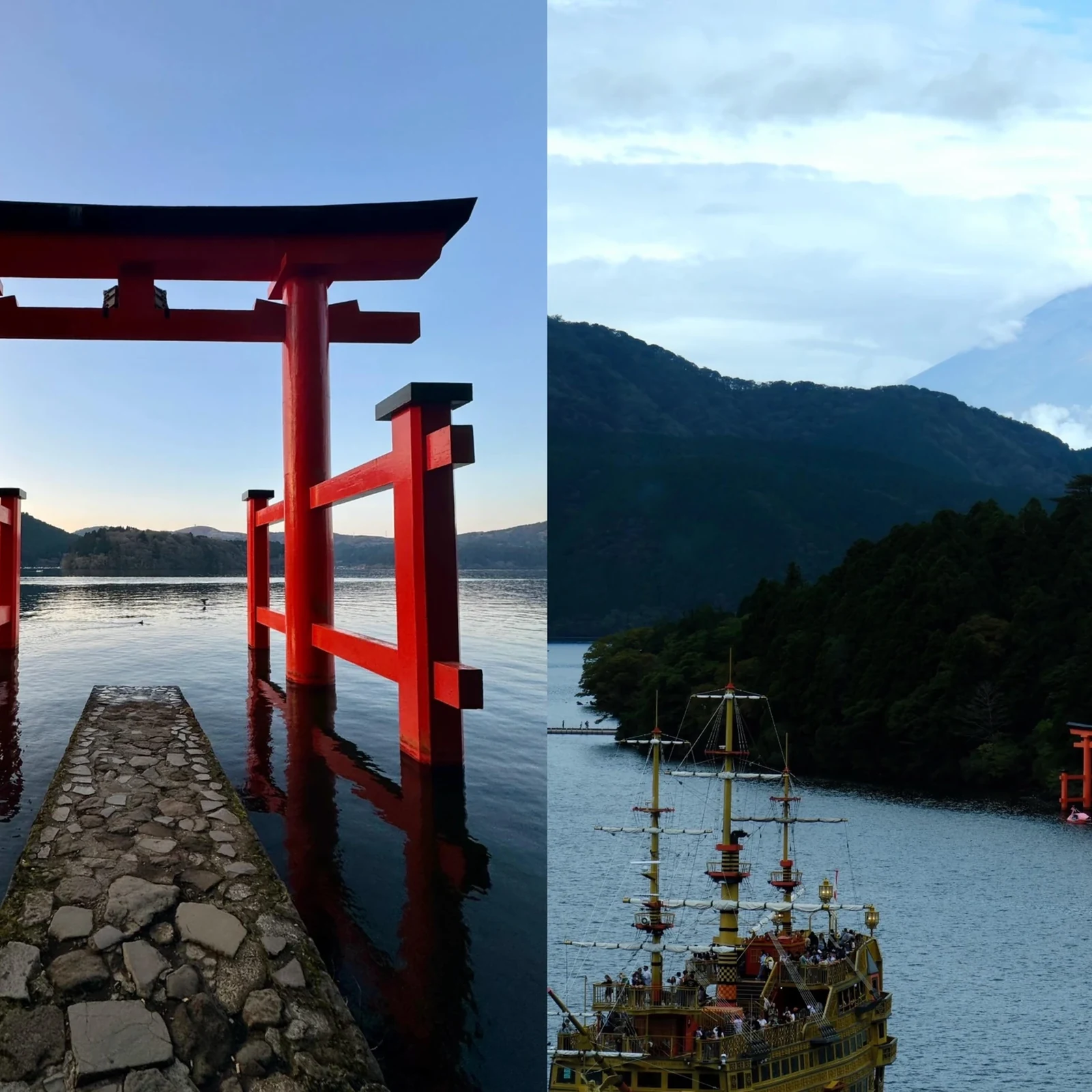 Excursion depuis Tokyo à Hakone Shrine, Atami Beach et feu d’artifice