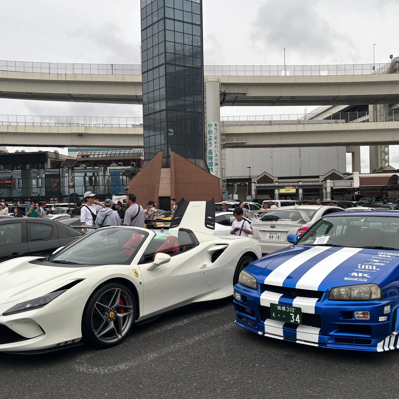 Tour JDM Tokyo Daikoku PA avec prise en charge à l’hôtel