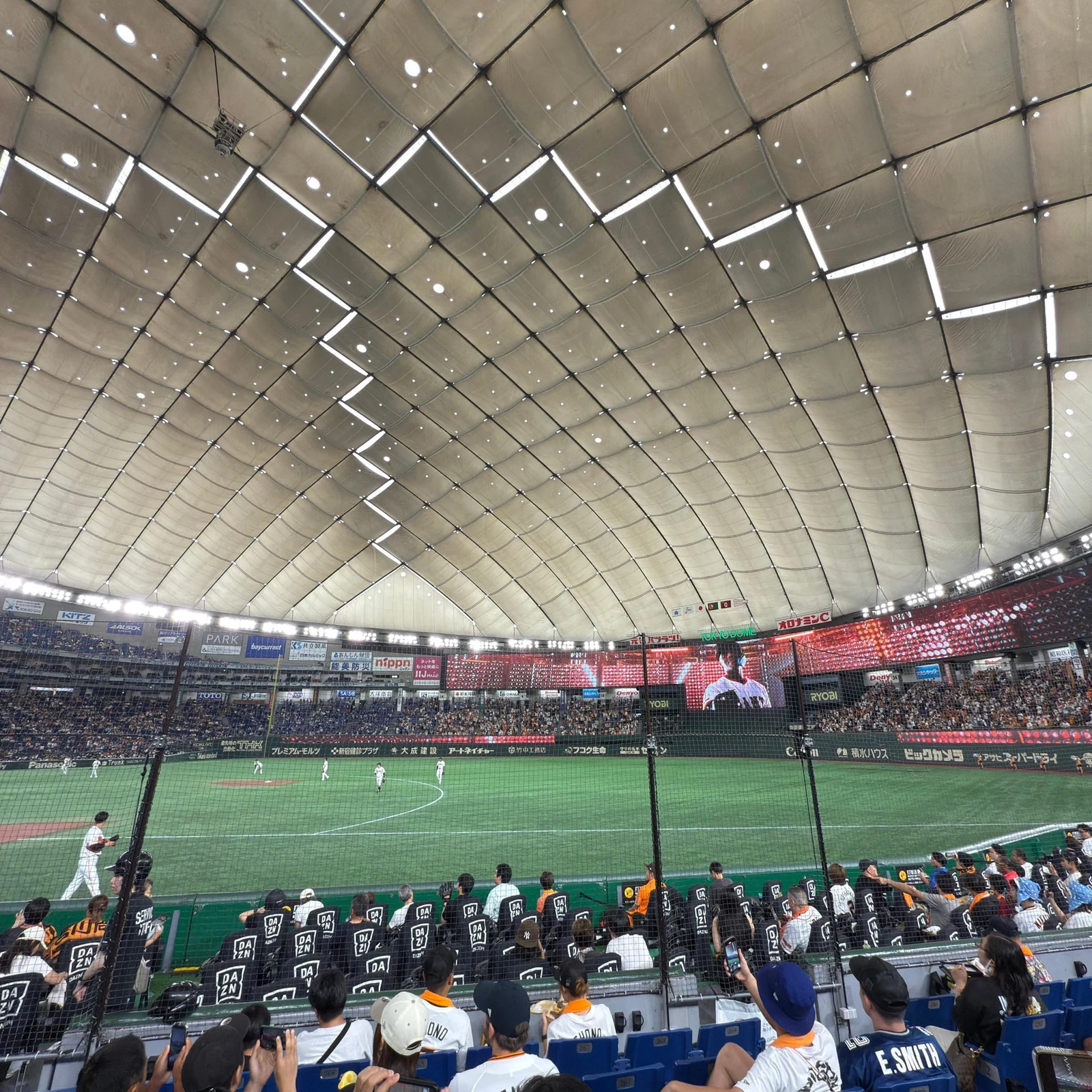 Billet Yomiuri Giants Tokyo Dome avec serviette officielle à Tokyo