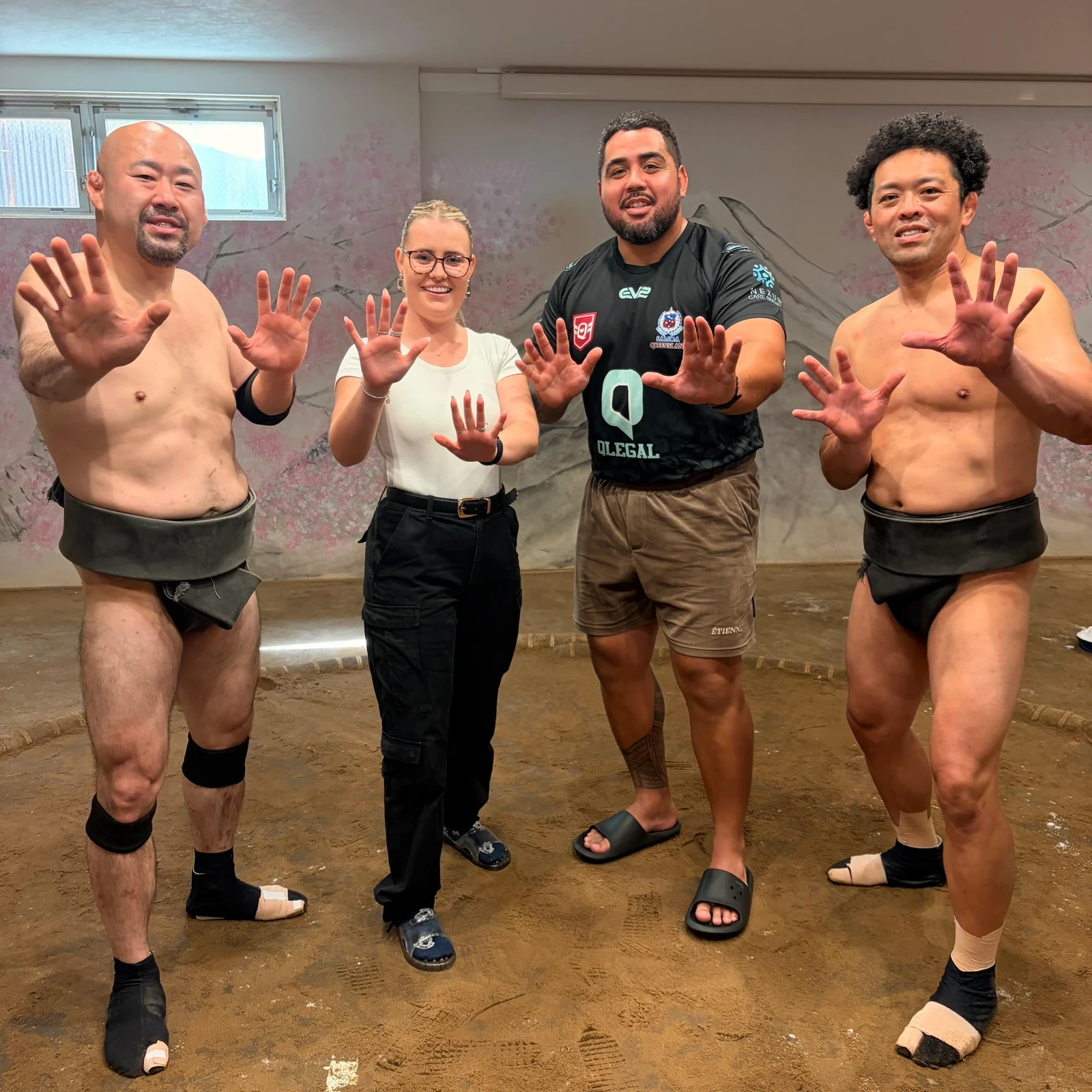Experiencia de sumo en Osaka con espectáculo en directo