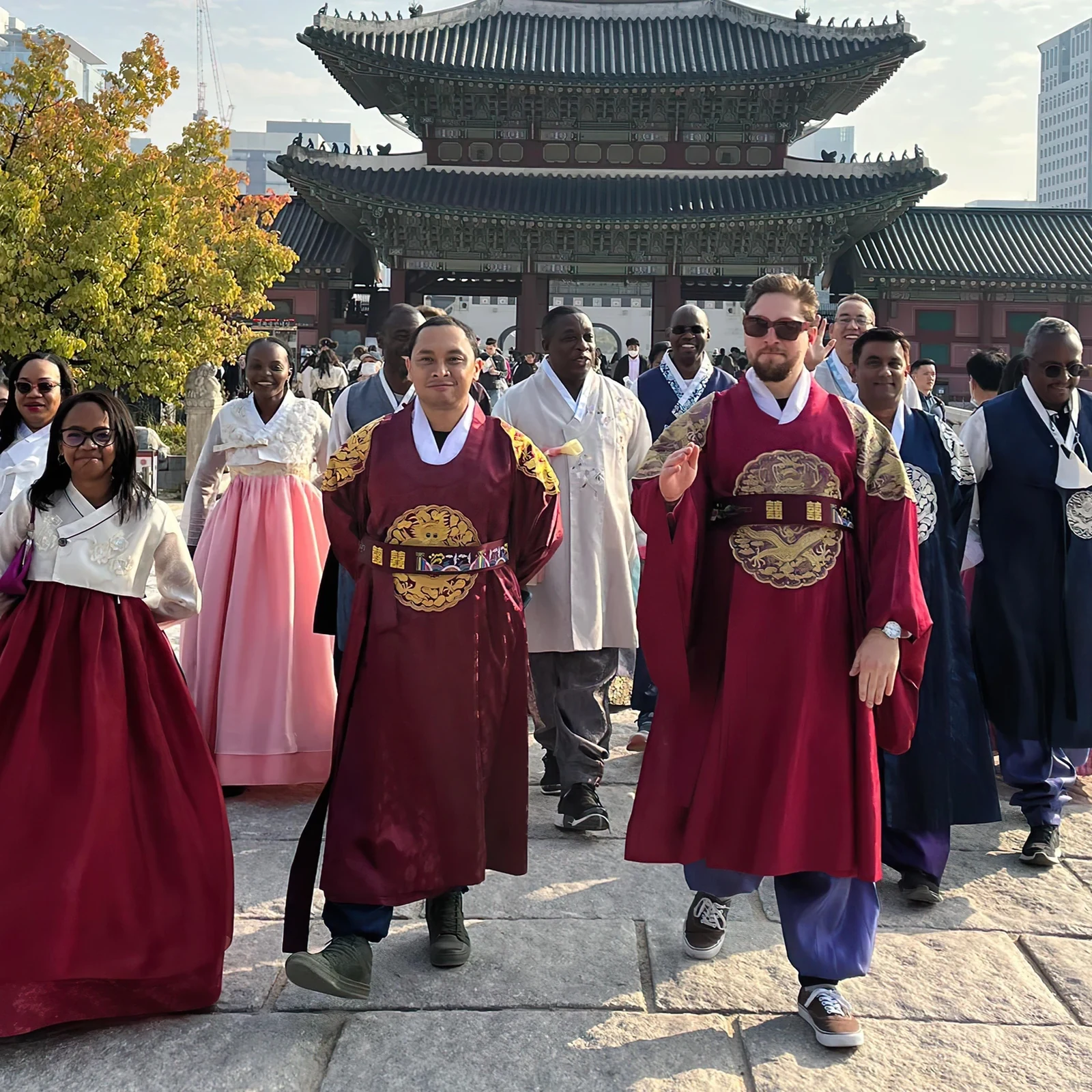 Gyeongbokgung- und Bukchon-Tour mit optionalem Hanbok