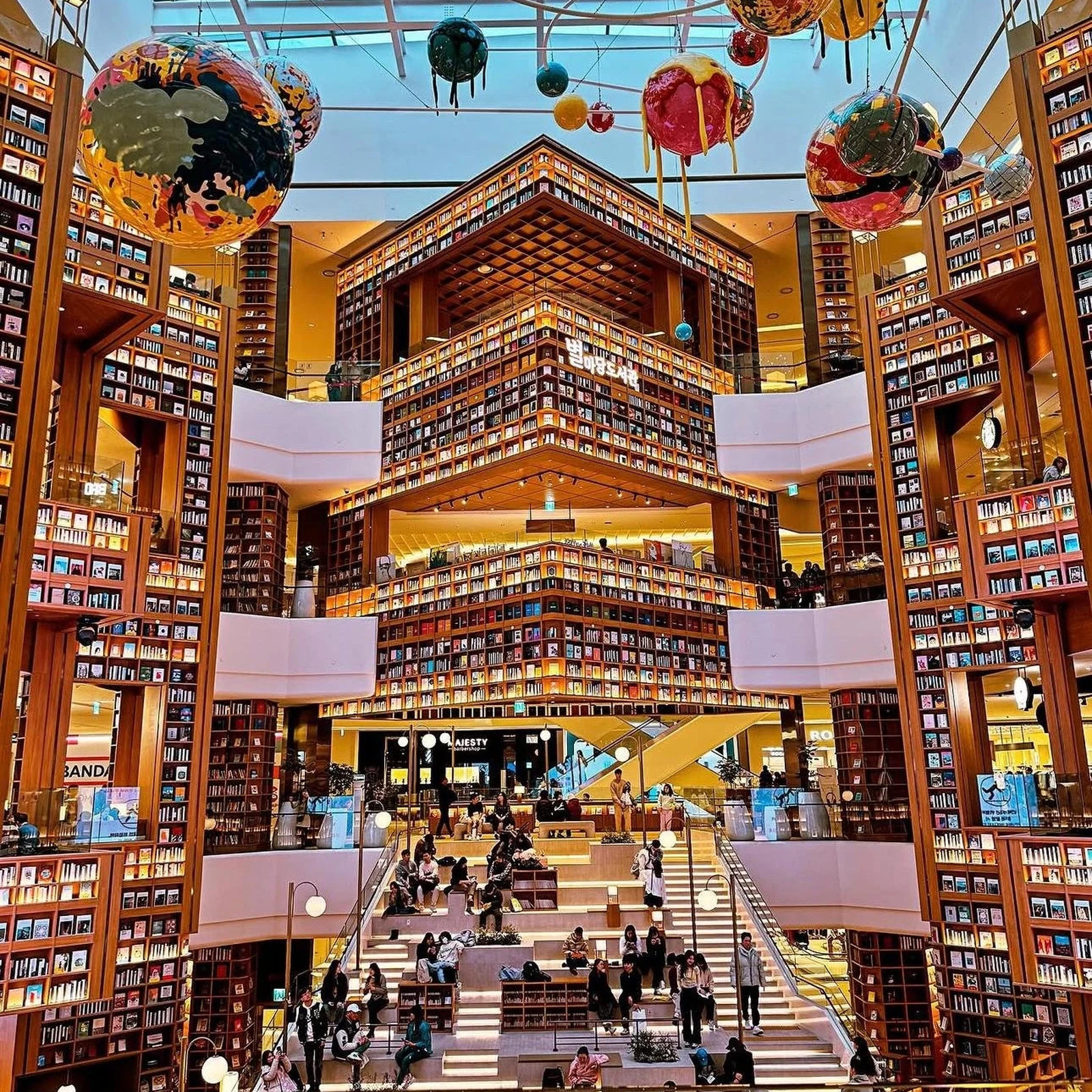 Circuit privé Starfield Library, COEX Mall et Pokpo Café