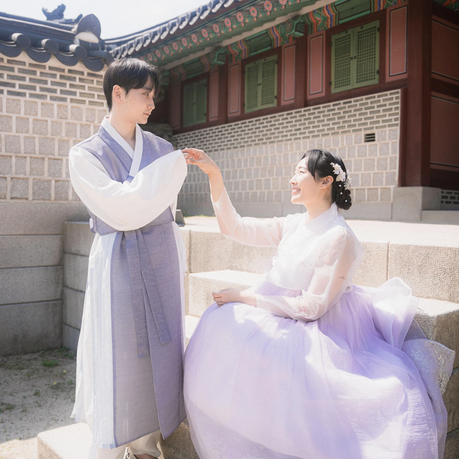 Séance photo en hanbok à Séoul