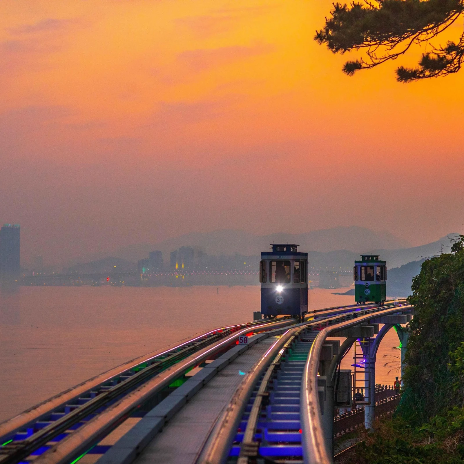 Haeundae Sky Capsule und Busan-Nachttour