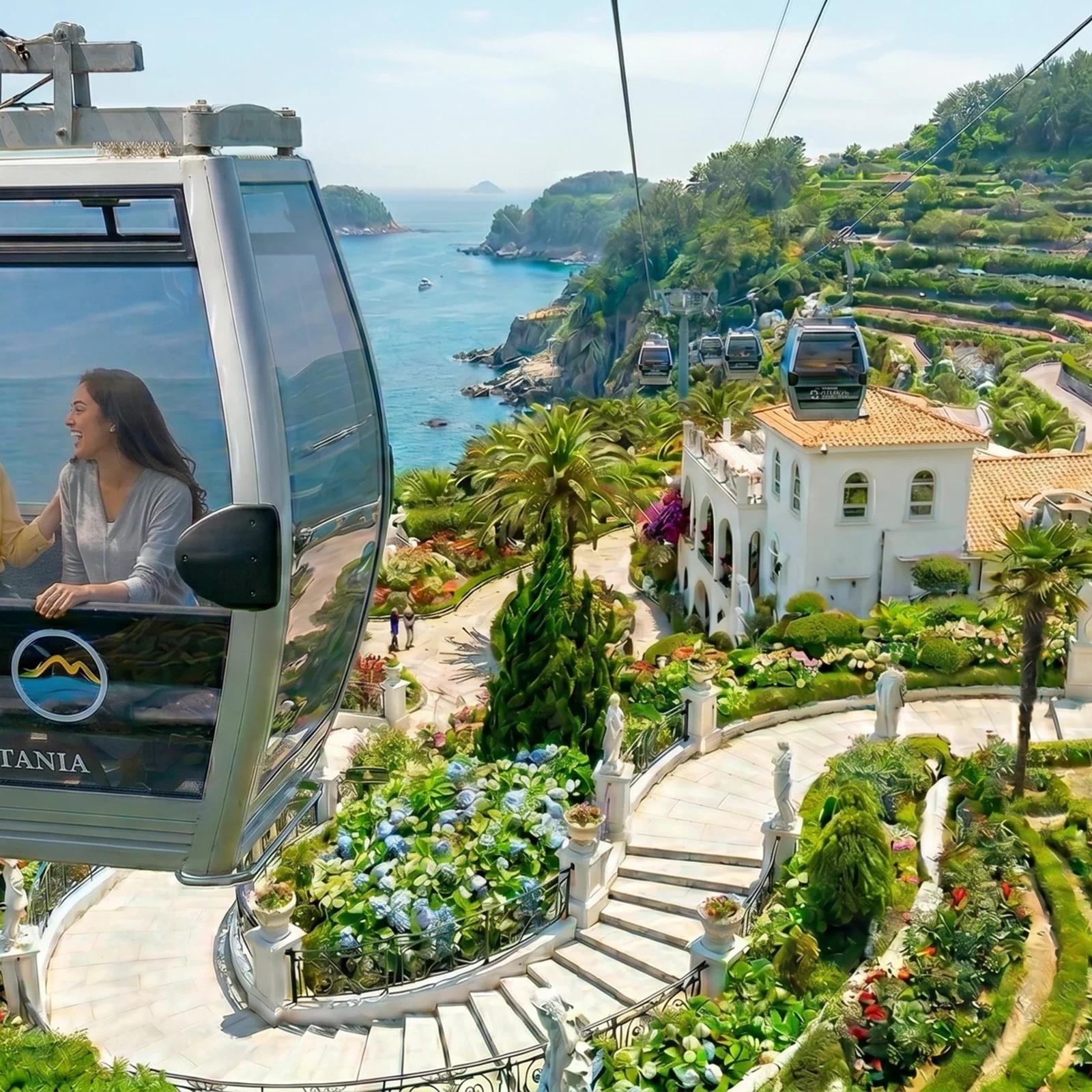 Excursión a Geoje y Oedo desde Busan: teleférico, crucero y jardines