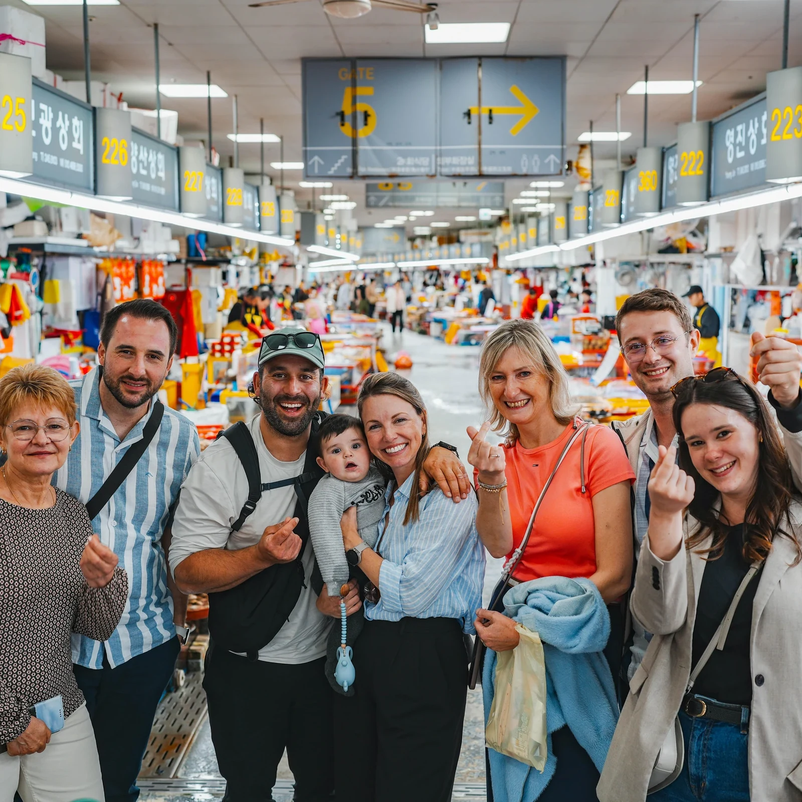 Tour gastronómico por Busan entre mercados, street food y marisco