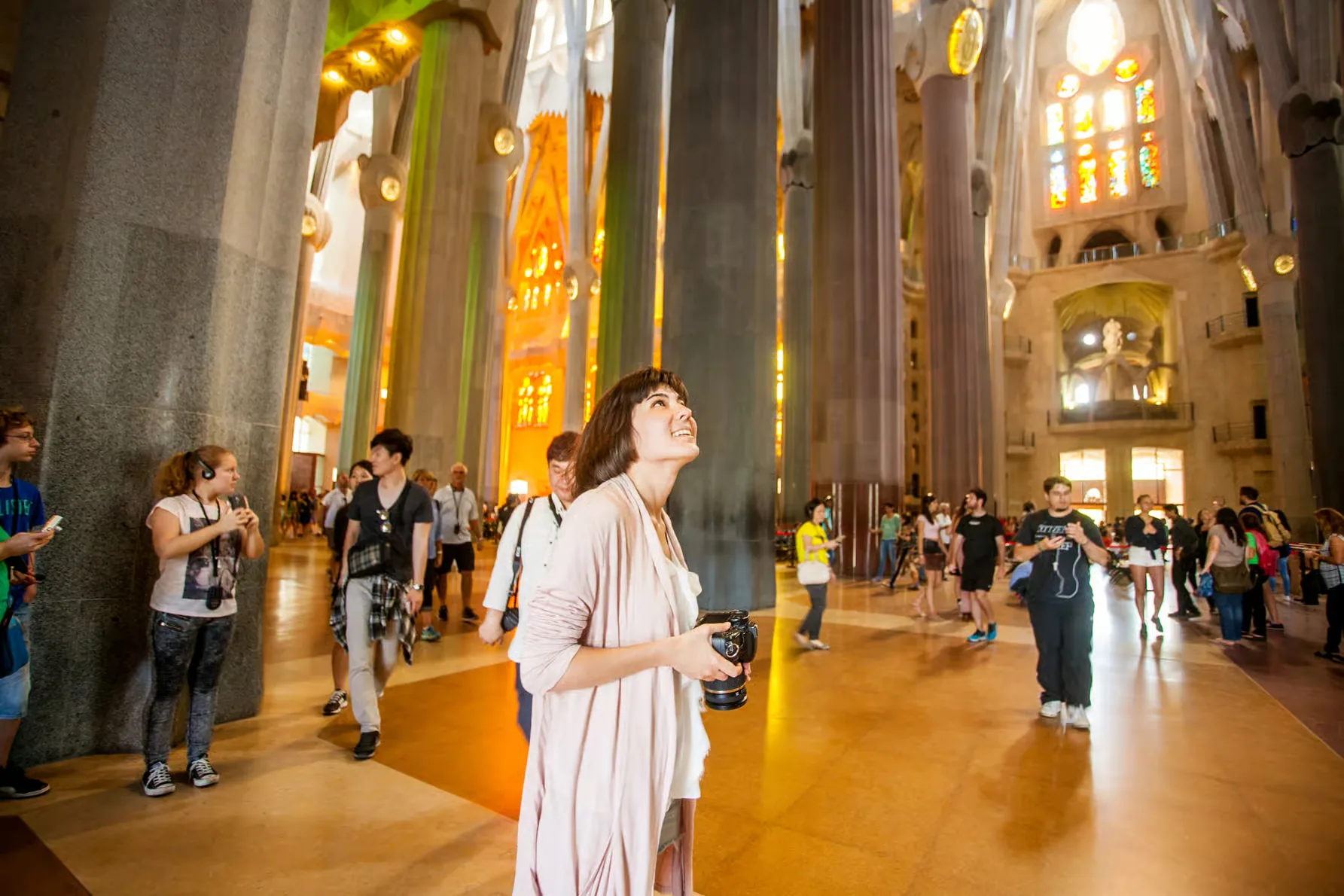 Entrada a la Sagrada Familia con audioguía