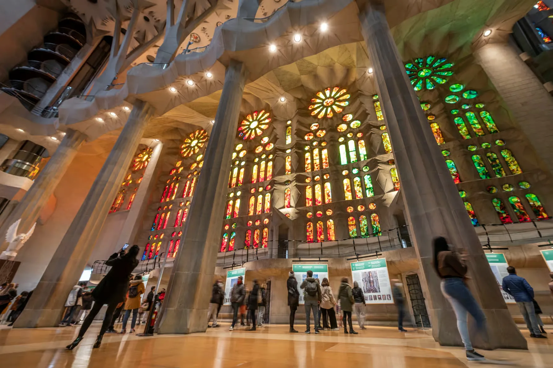 Entrada a la Sagrada Familia con audioguía