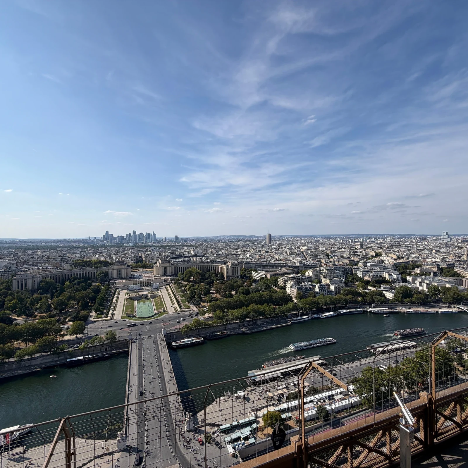 Eiffel Tower second floor or summit ticket