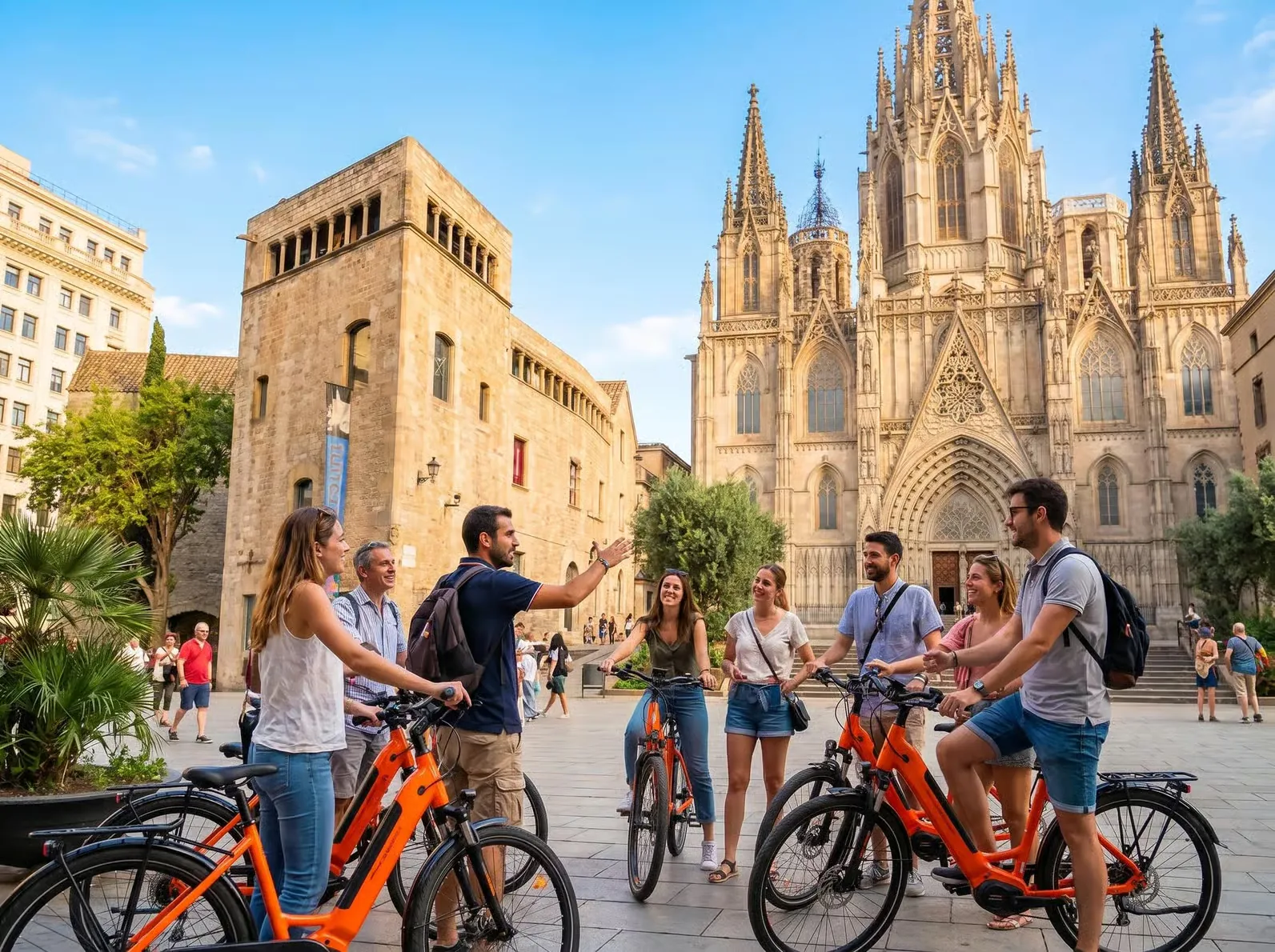 Barcelona: recorrido histórico en bici o bicicleta eléctrica