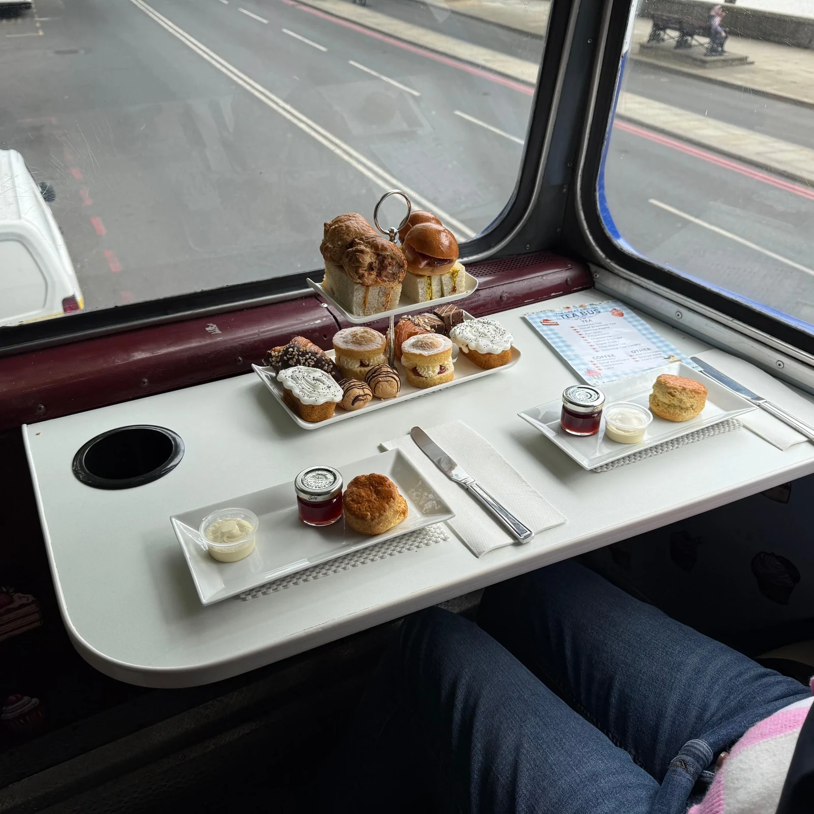 London Afternoon Tea Bus Tour aboard a Classic Routemaster