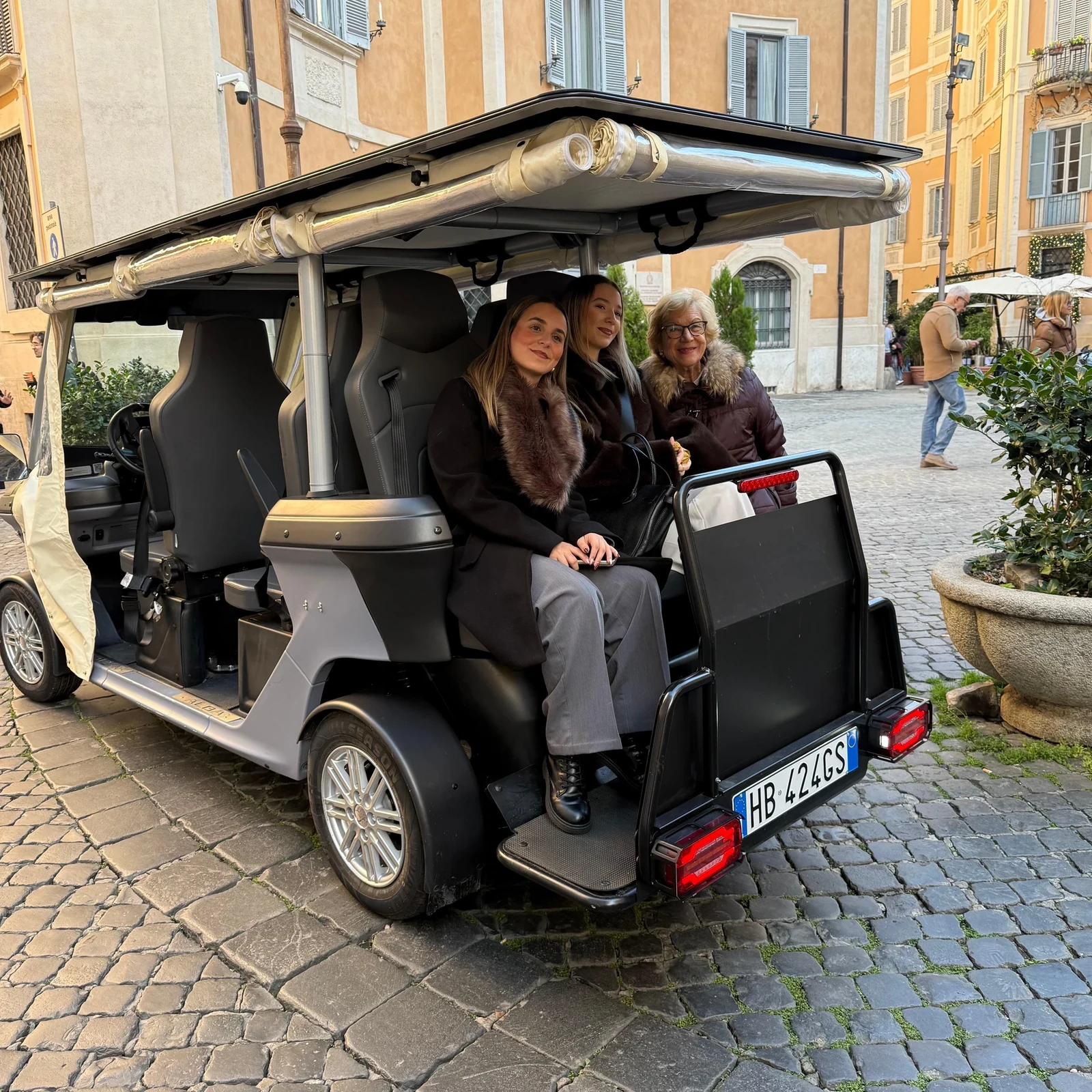 Tour privado por Roma en carrito de golf: más monumentos y menos caminatas