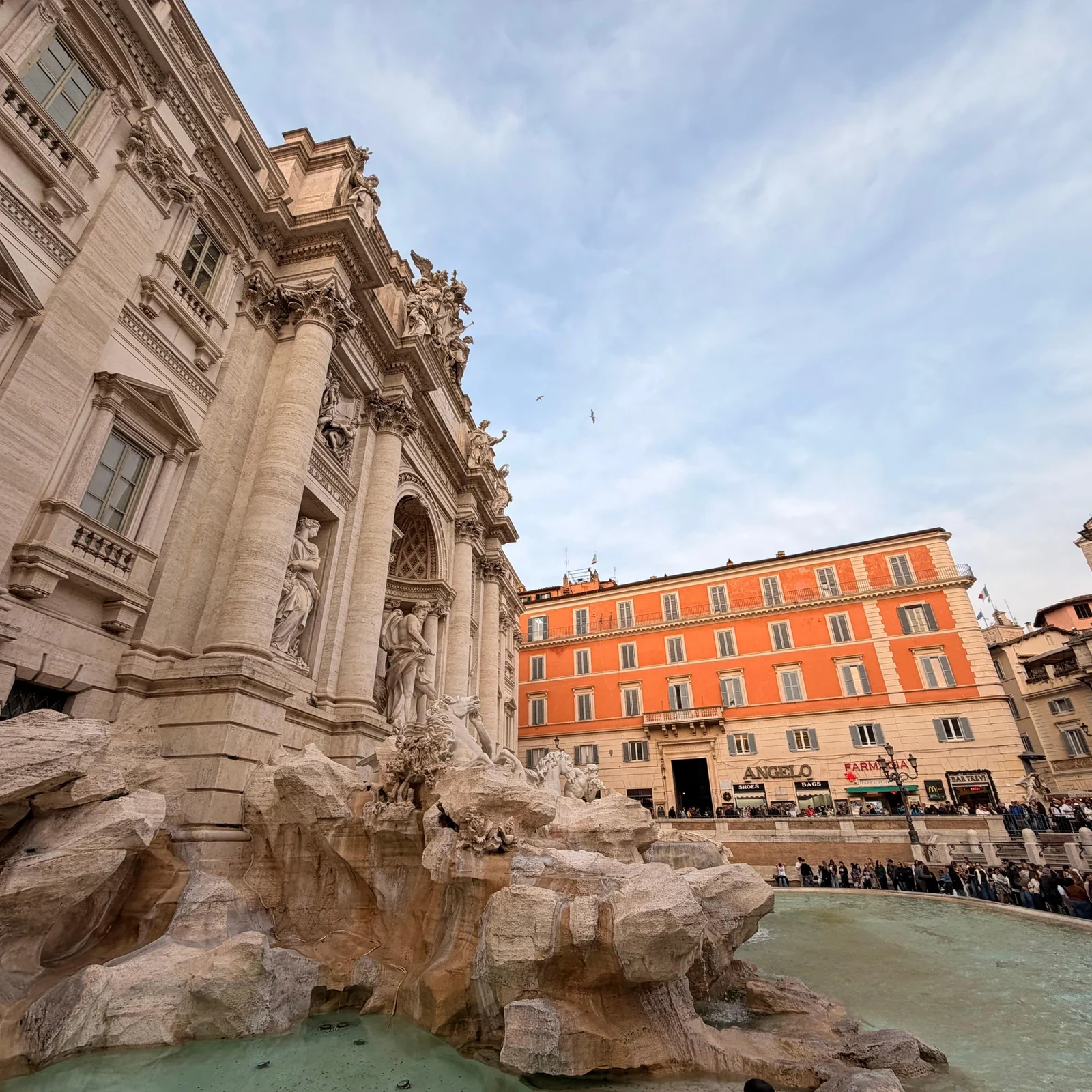 Visite guidée de la fontaine de Trevi avec un guide local