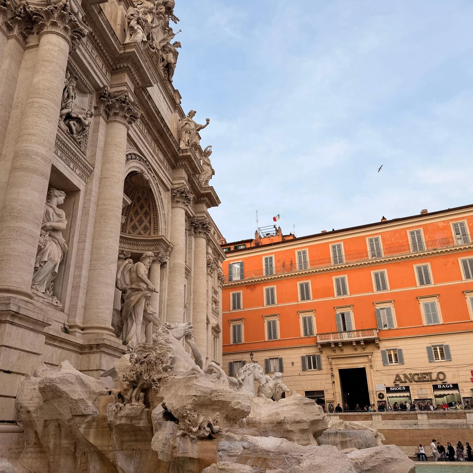 Visite guidée de la fontaine de Trevi avec un guide local