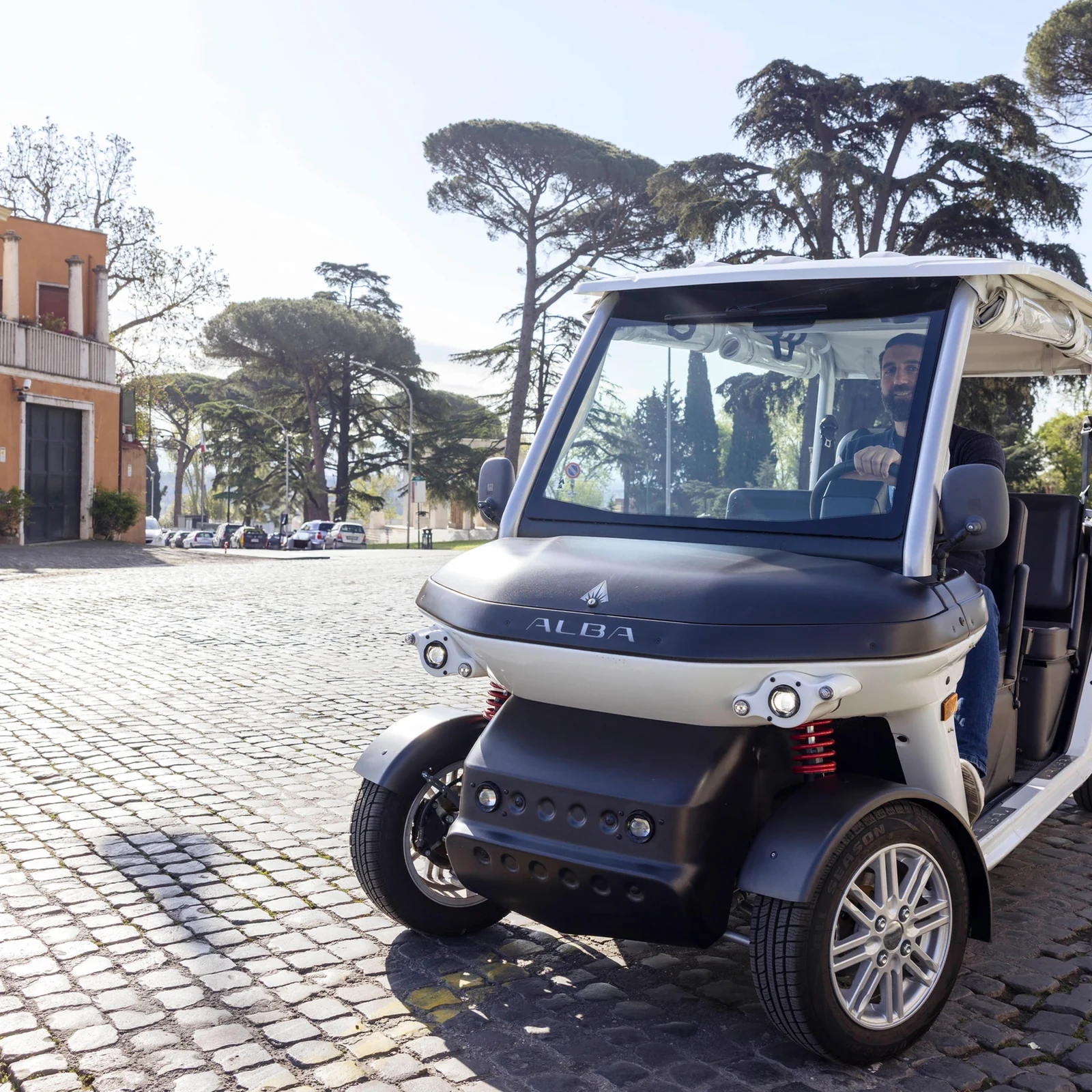 Visite privée de Rome en voiturette de golf avec chauffeur local
