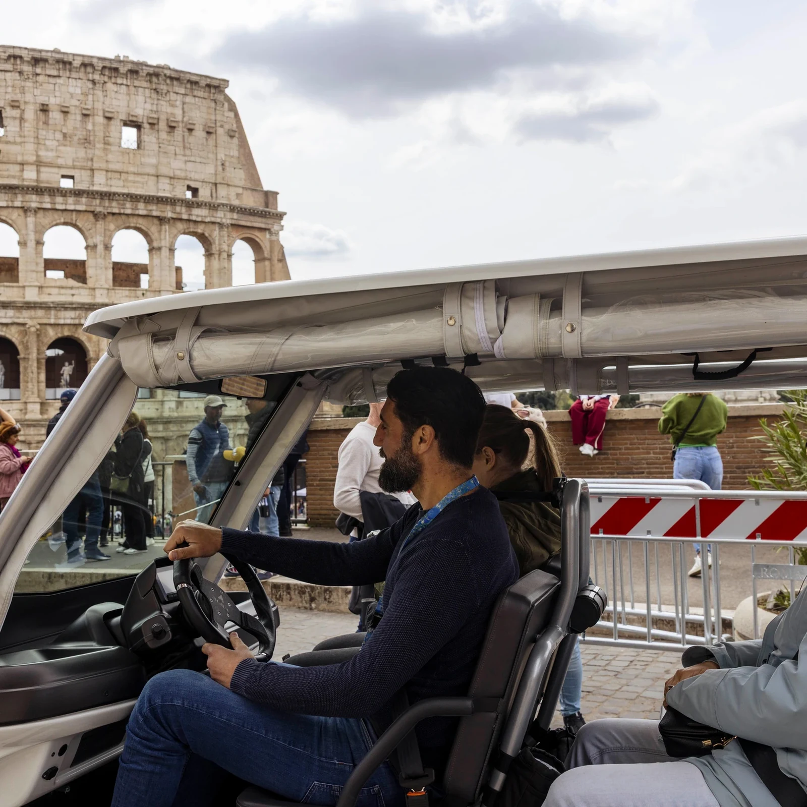 Visite privée de Rome en voiturette de golf