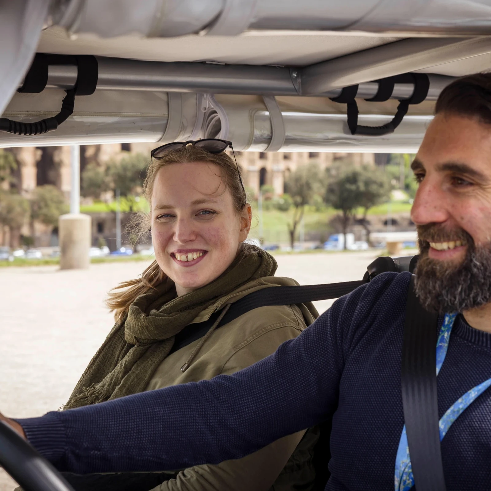 Visite privée de Rome en voiturette de golf