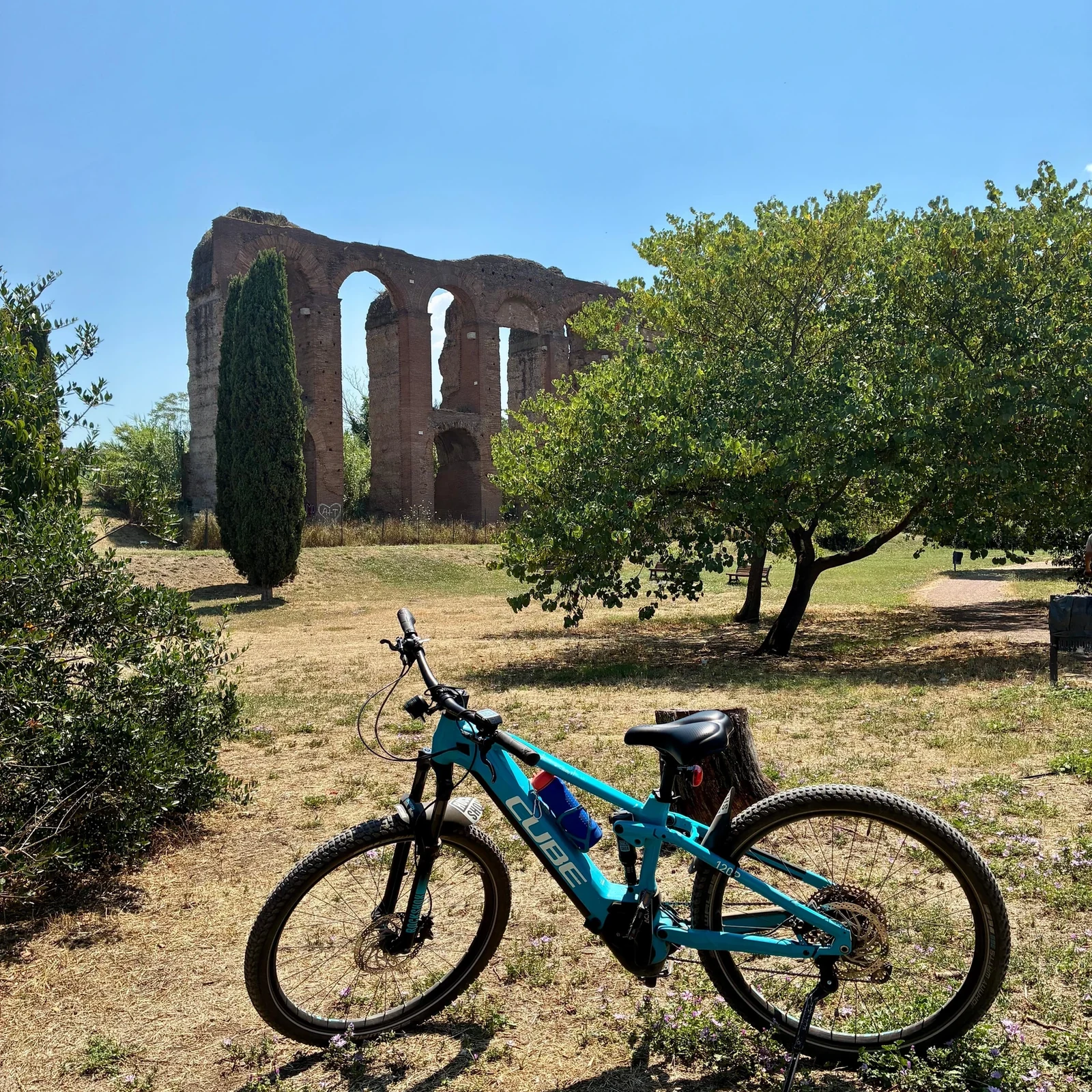 Via Appia E-Bike-Tour in Rom zu den antiken Aquädukten