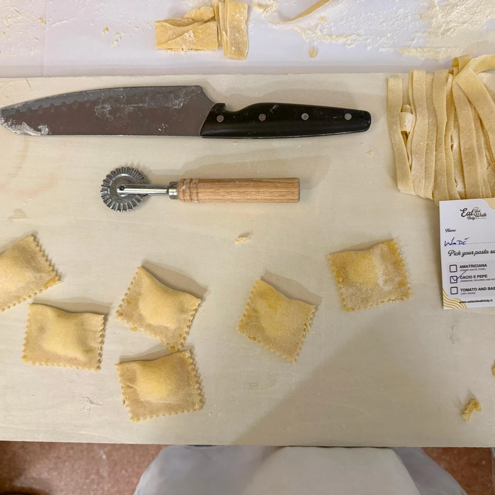 Cours de cuisine à Rome : pâtes et tiramisù près de Piazza Navona