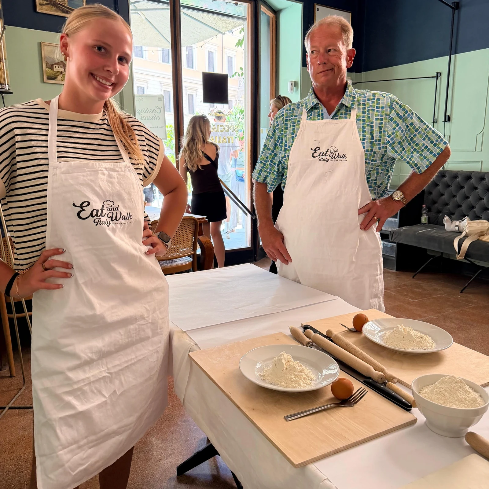 Cours de cuisine à Rome : pâtes et tiramisù près de Piazza Navona