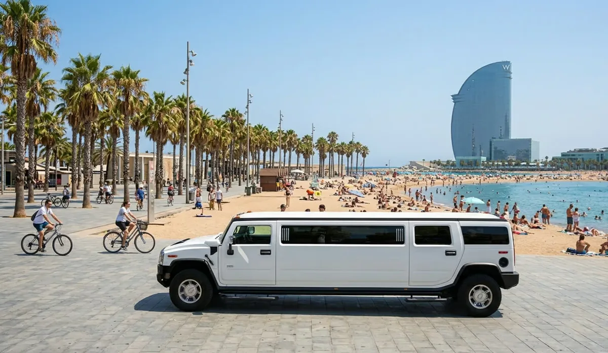 Barcelona Limousine Tour with Camp Nou and La Rambla