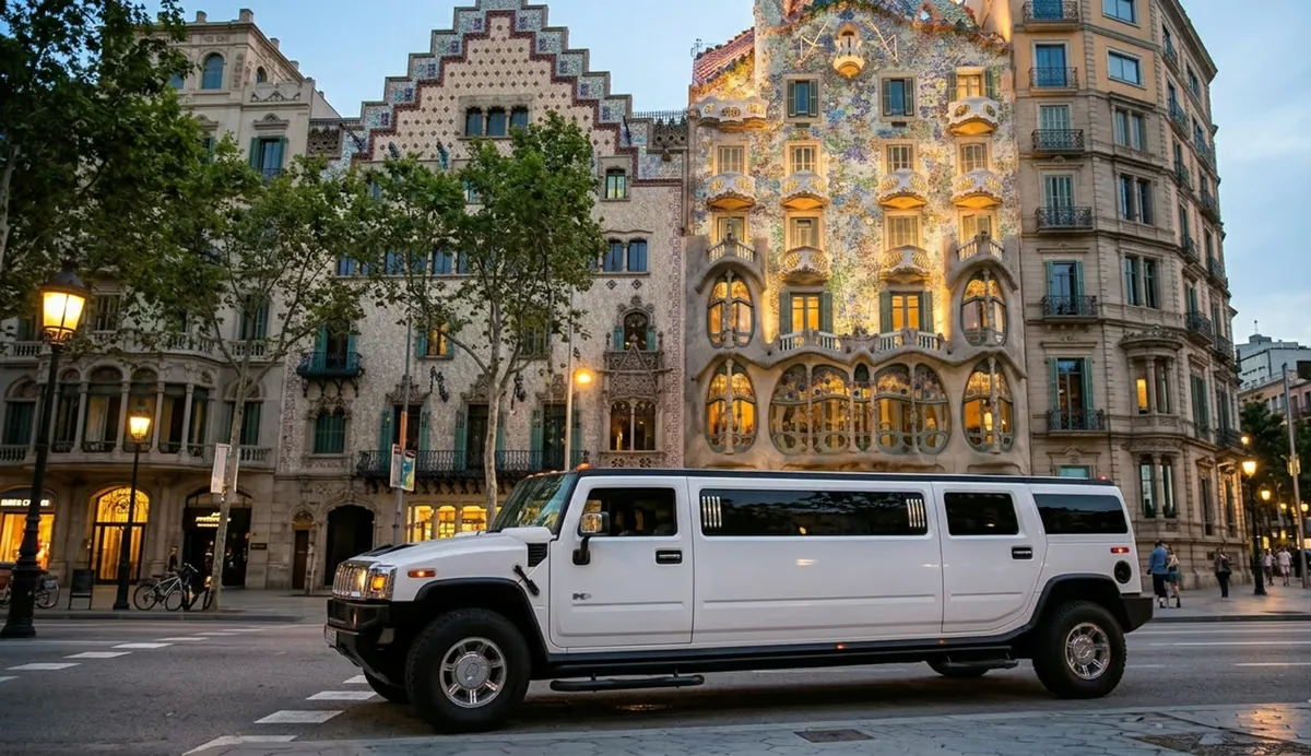 Barcelona Limousine Tour with Camp Nou and La Rambla