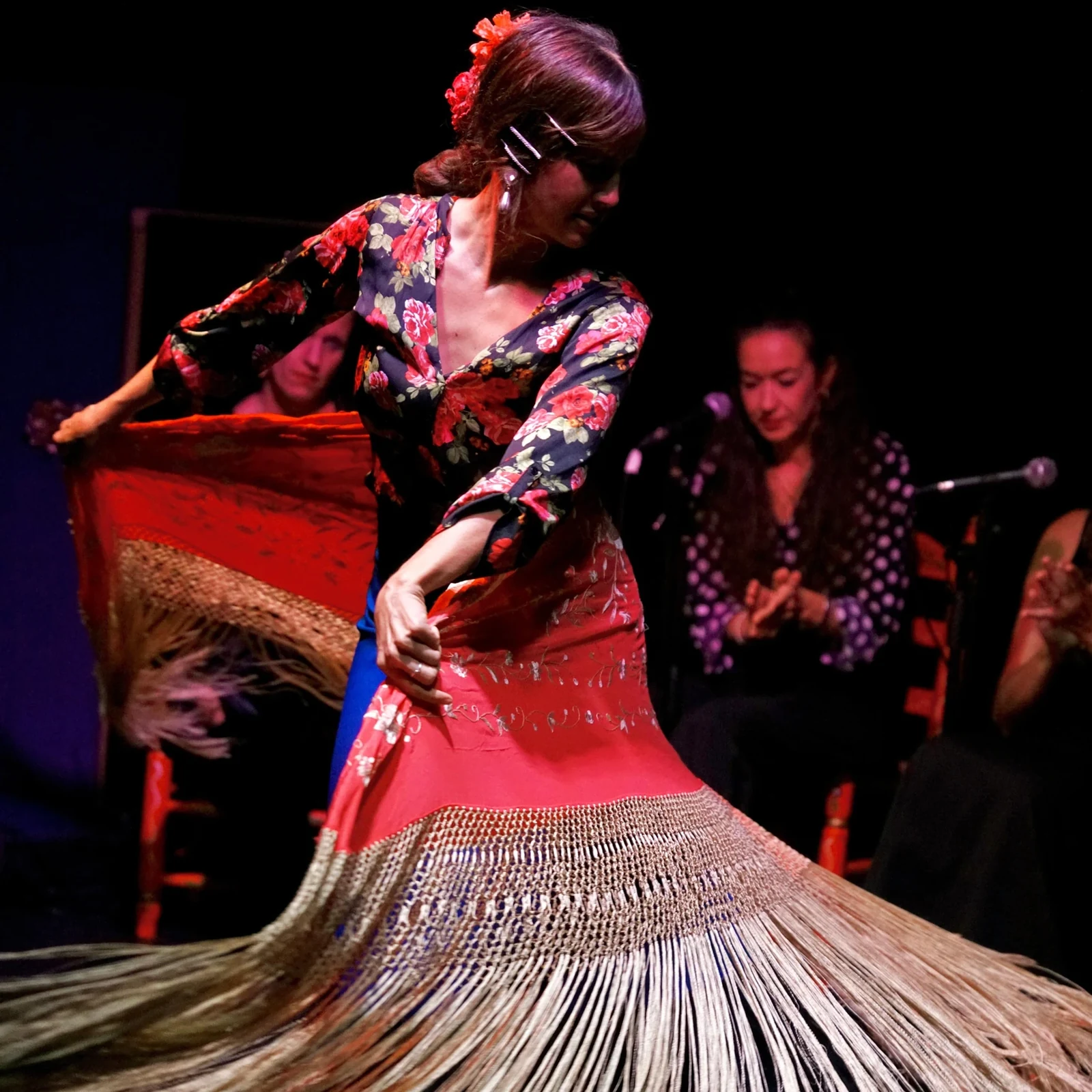 Flamenco-Show in Valencia mit Live-Musik und Tanz
