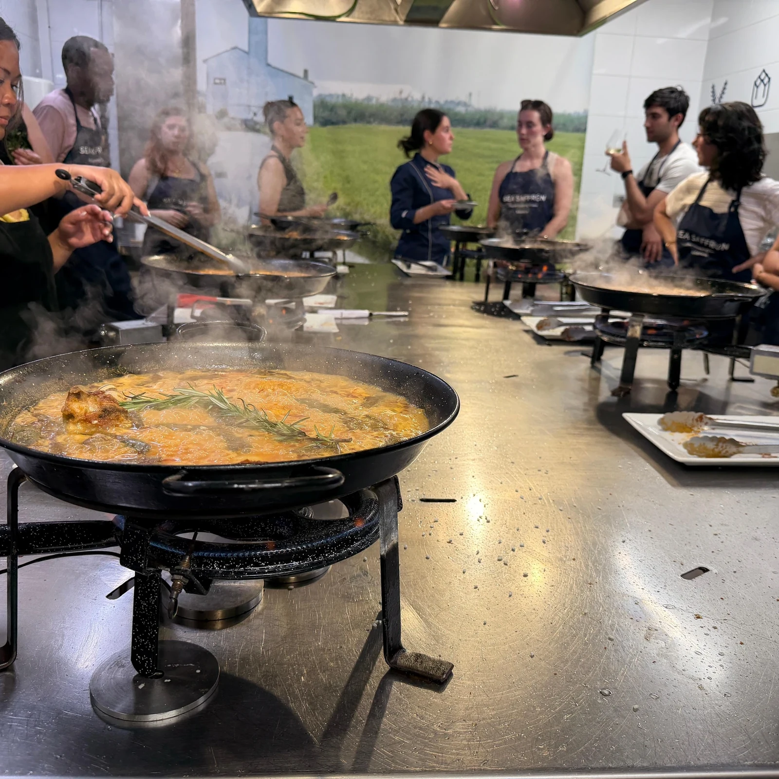 Paella-Kochkurs Valencia: Valencianische Paella selbst zubereiten