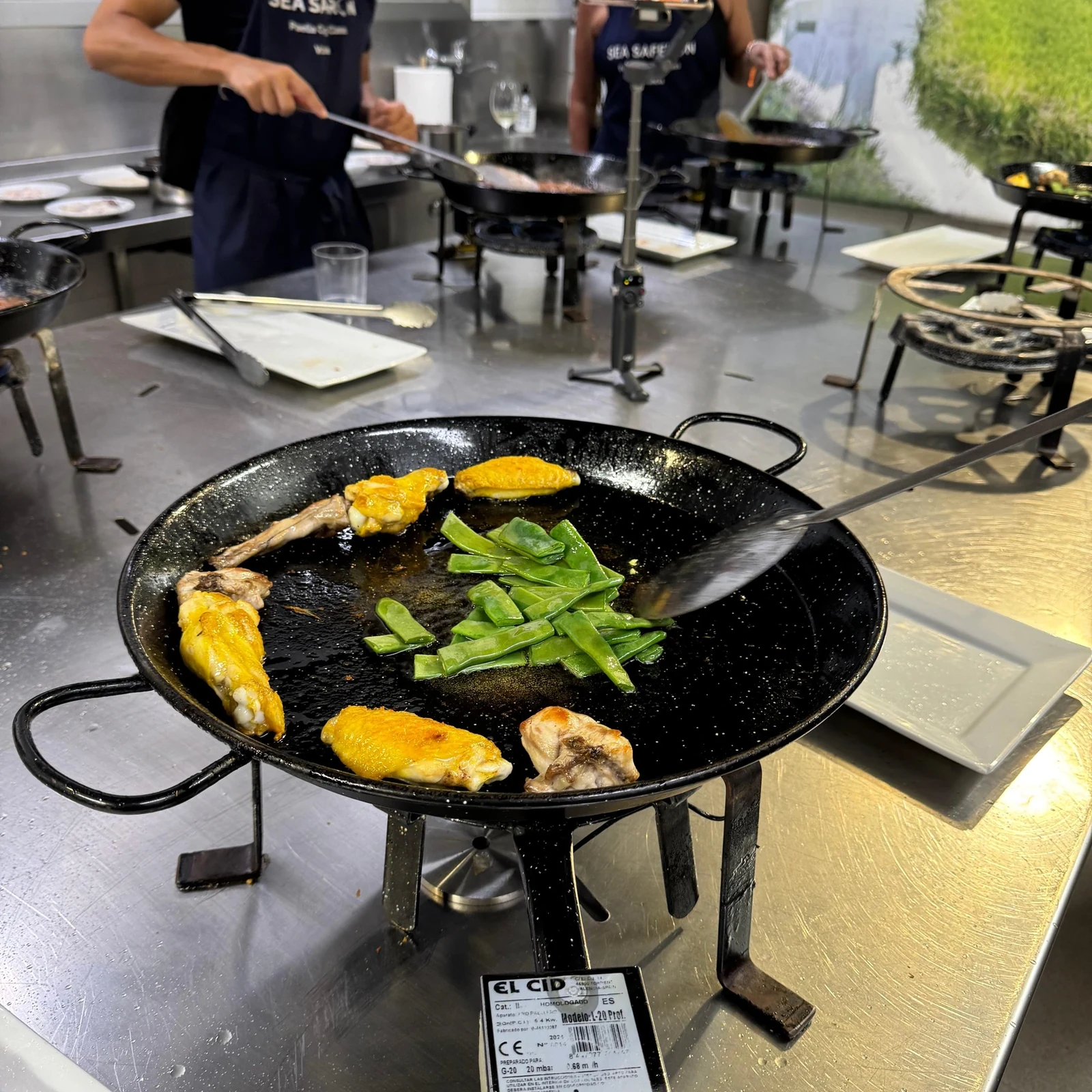 Paella-Kochkurs Valencia: Valencianische Paella selbst zubereiten