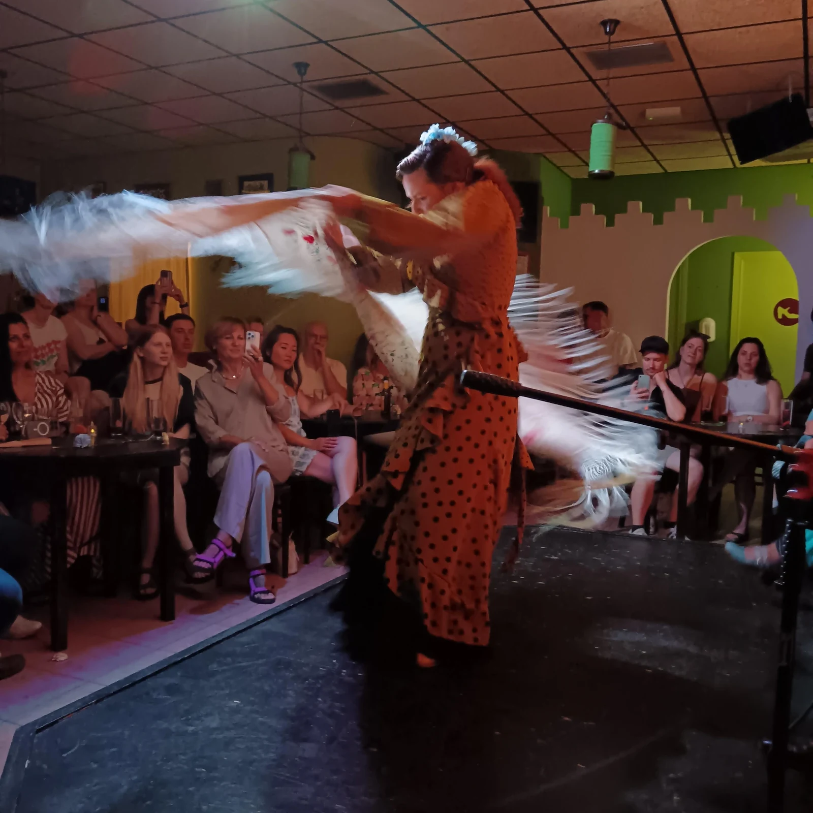 Flamenco-Show Café del Duende Valencia aus nächster Nähe
