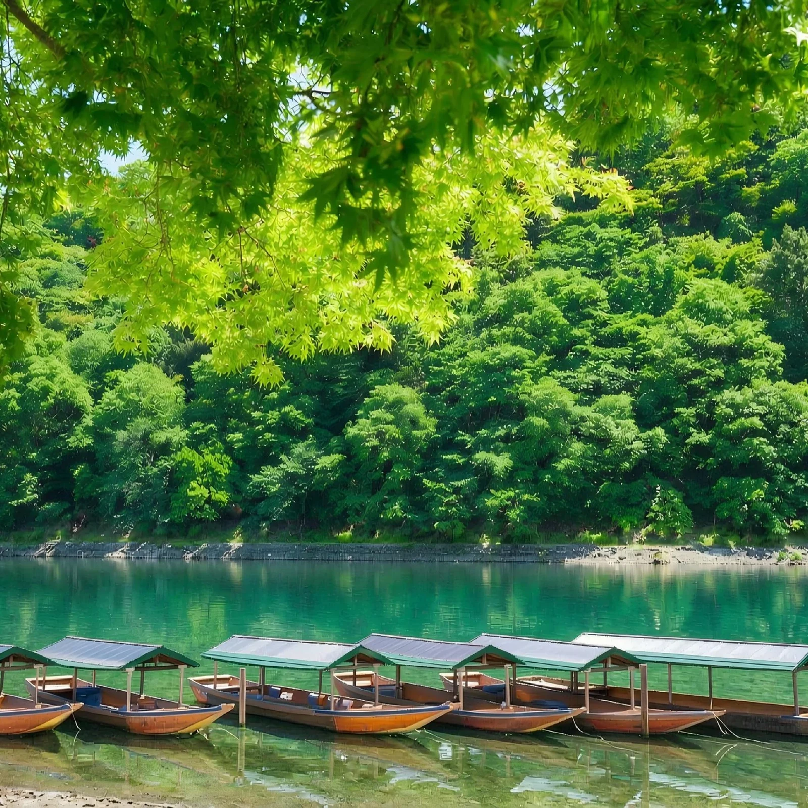 Tagesausflug nach Nara, Arashiyama und Fushimi Inari ab Kyoto oder Osaka