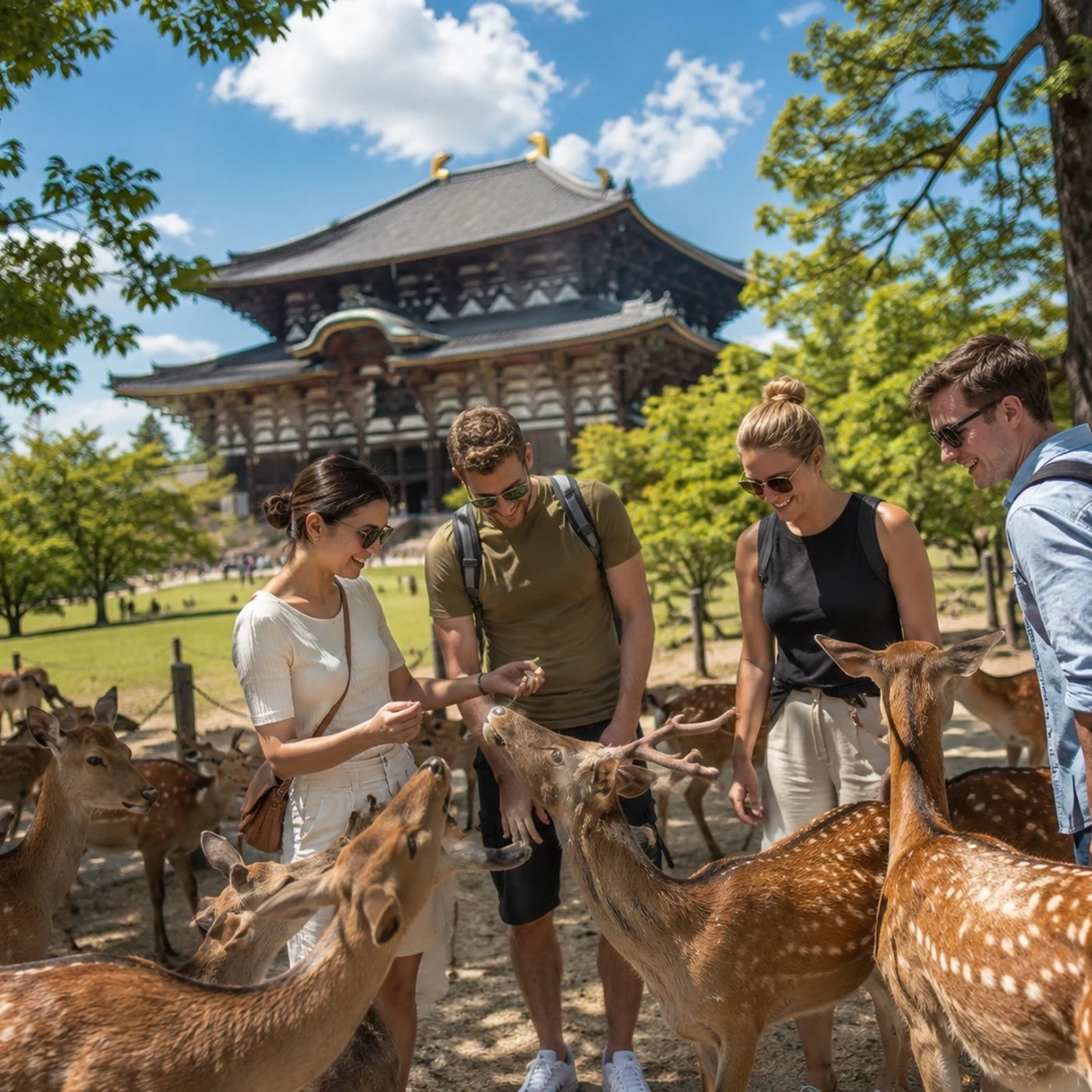 Nara Rundgang: Nara Park, Todai-ji und Naramachi
