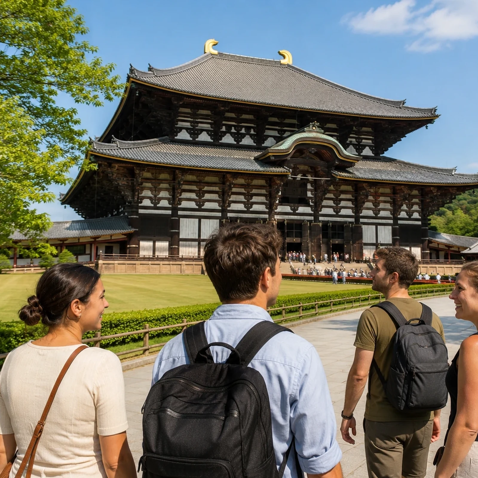 Visite guidée de Nara : Nara Park, Todai-ji et Naramachi