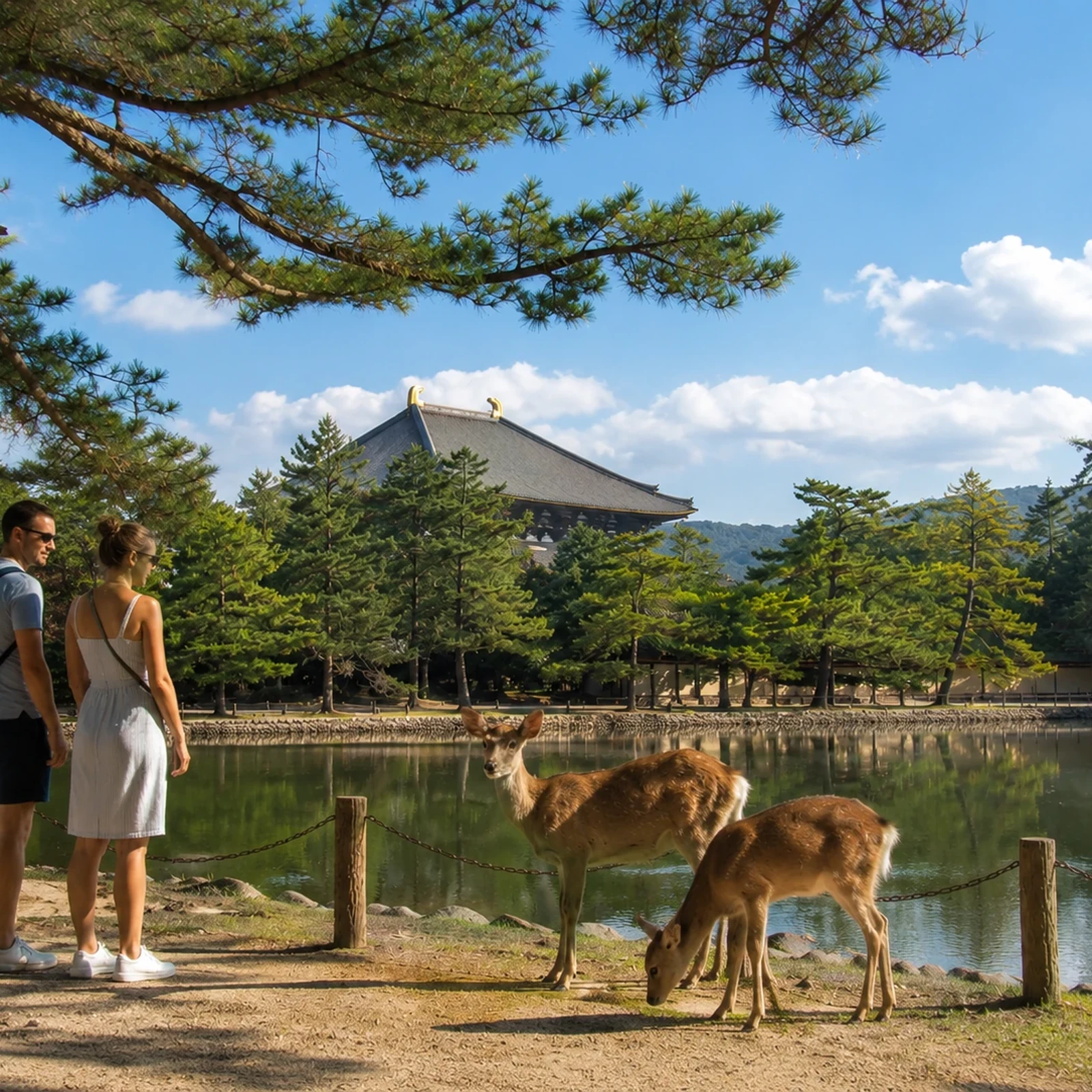 Visite guidée de Nara : Nara Park, Todai-ji et Naramachi
