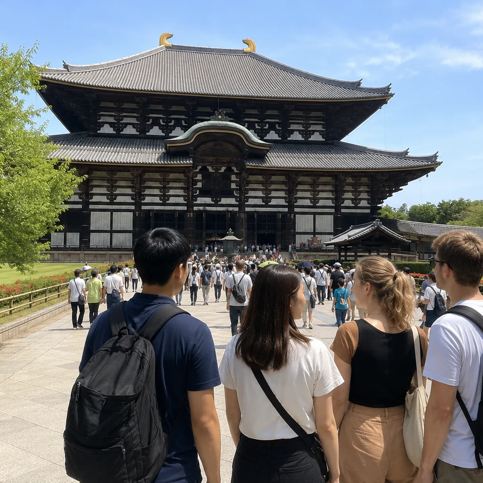 Visite guidée de Nara : Nara Park, Todai-ji et Naramachi
