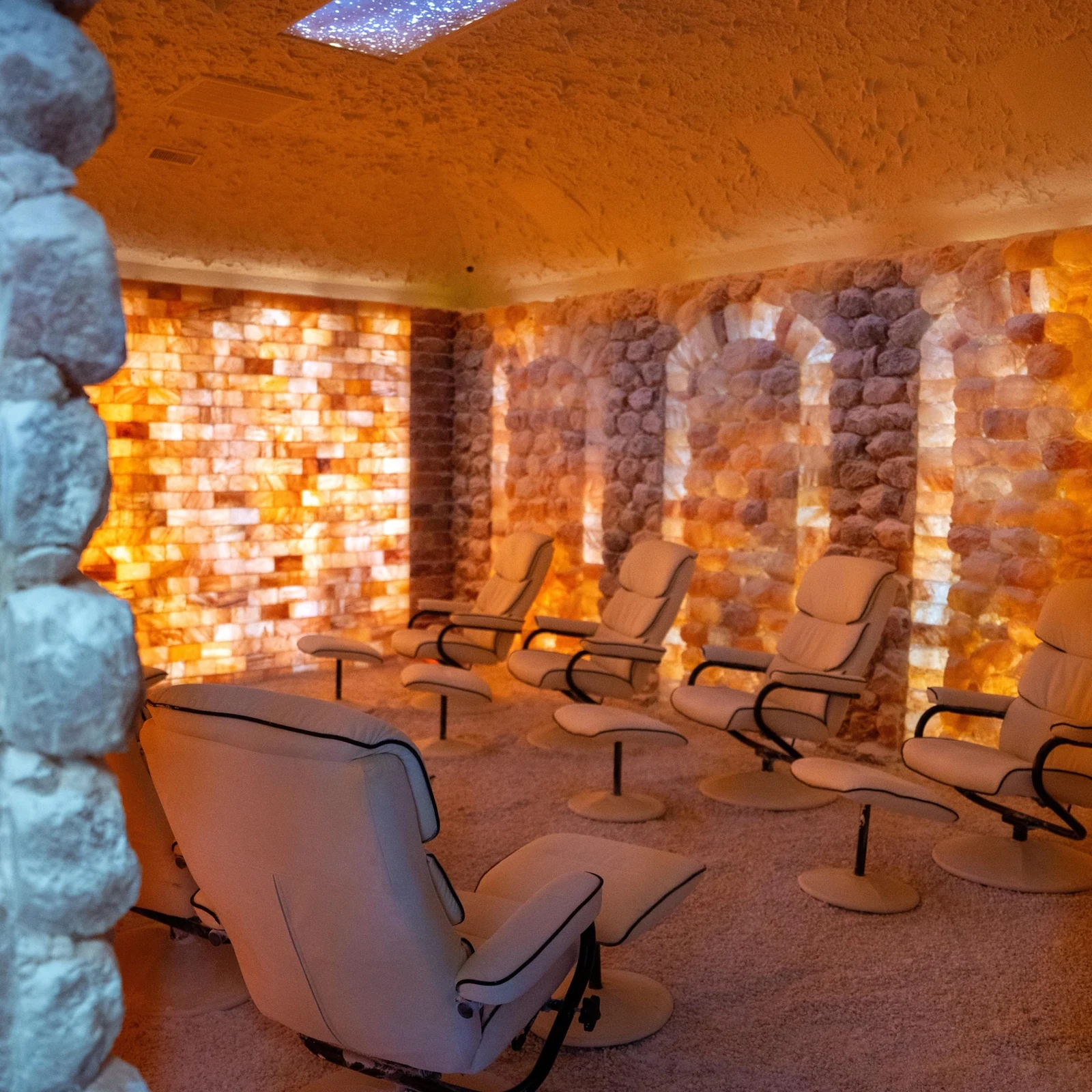 Halothérapie en grotte de sel de l’Himalaya à Las Vegas