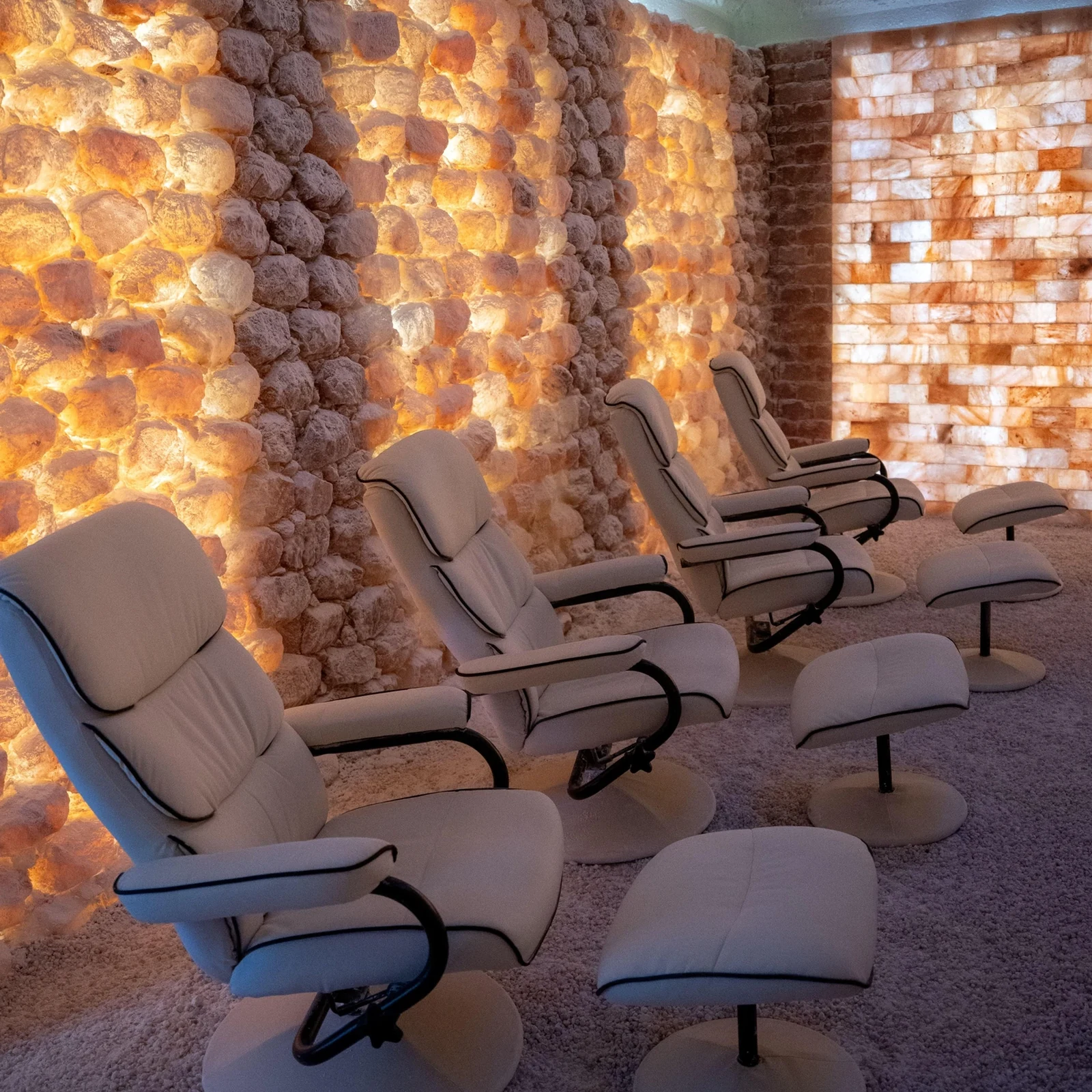 Himalayan salt cave halotherapy in Las Vegas