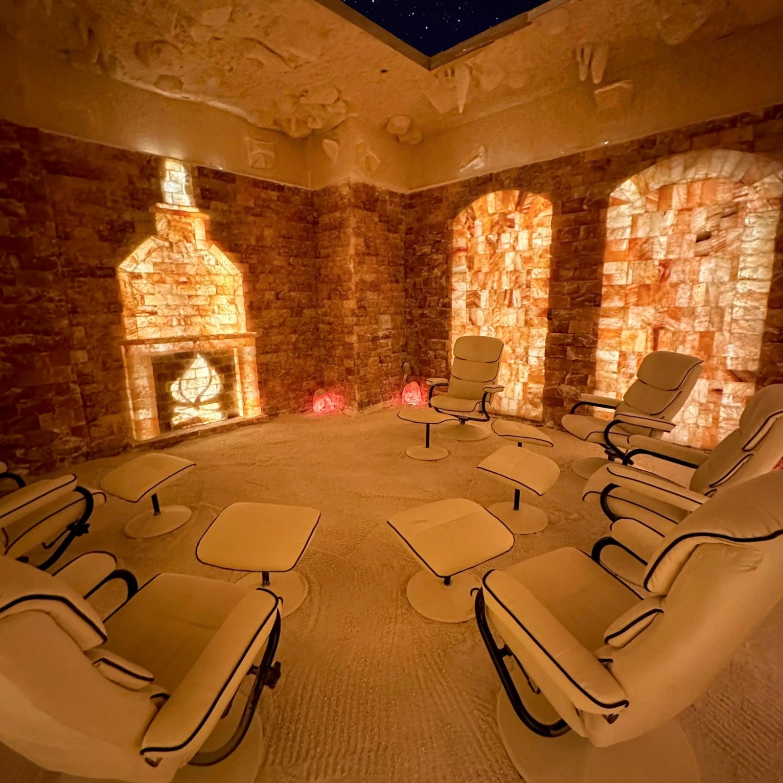 Himalayan salt cave halotherapy in Las Vegas