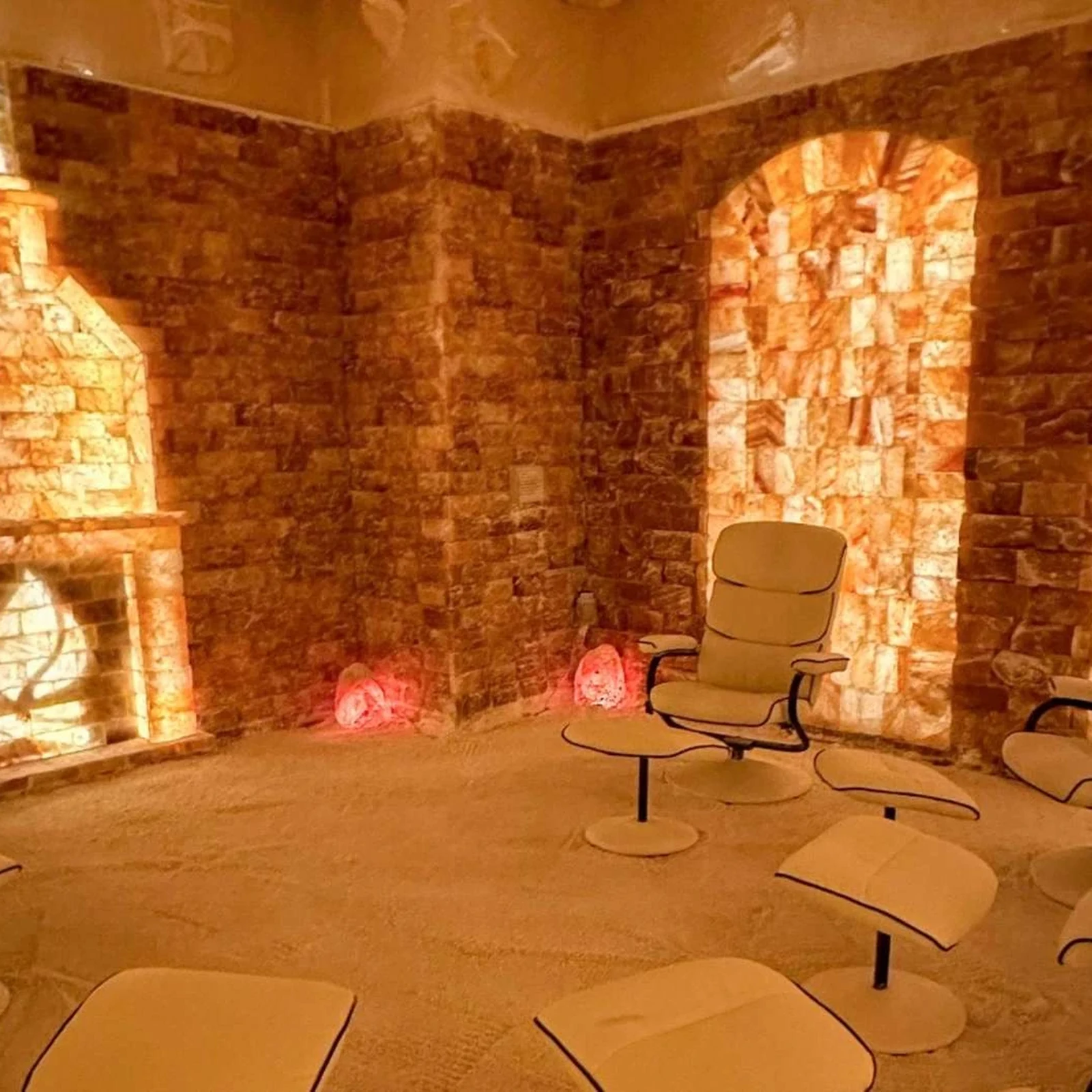 Himalayan salt cave halotherapy in Las Vegas