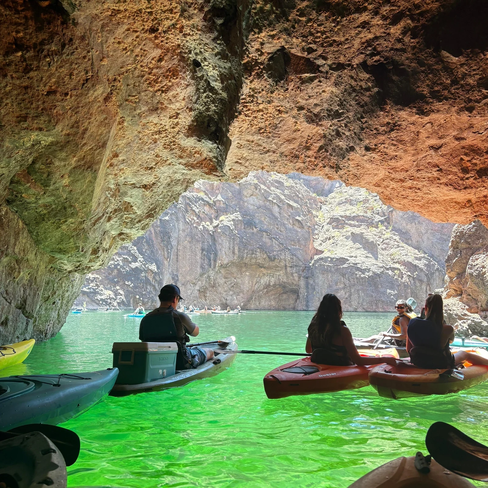 Emerald Cave Kajaktour ab Las Vegas