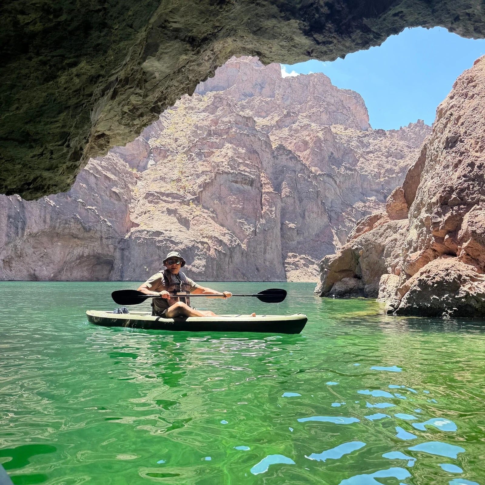 Emerald Cave Kajaktour ab Las Vegas