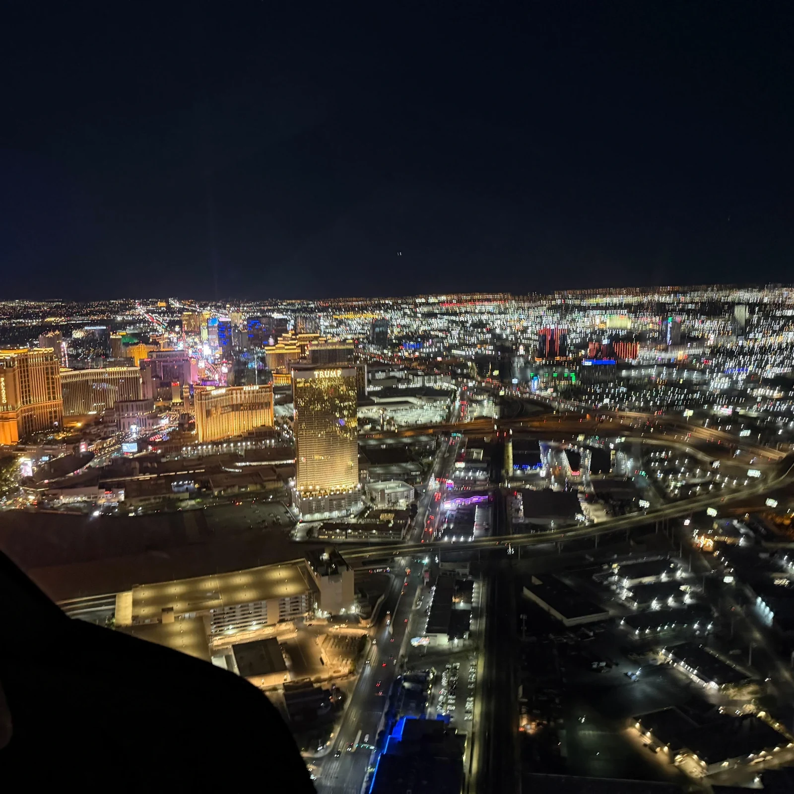 Vuelo nocturno en helicóptero por Las Vegas Strip